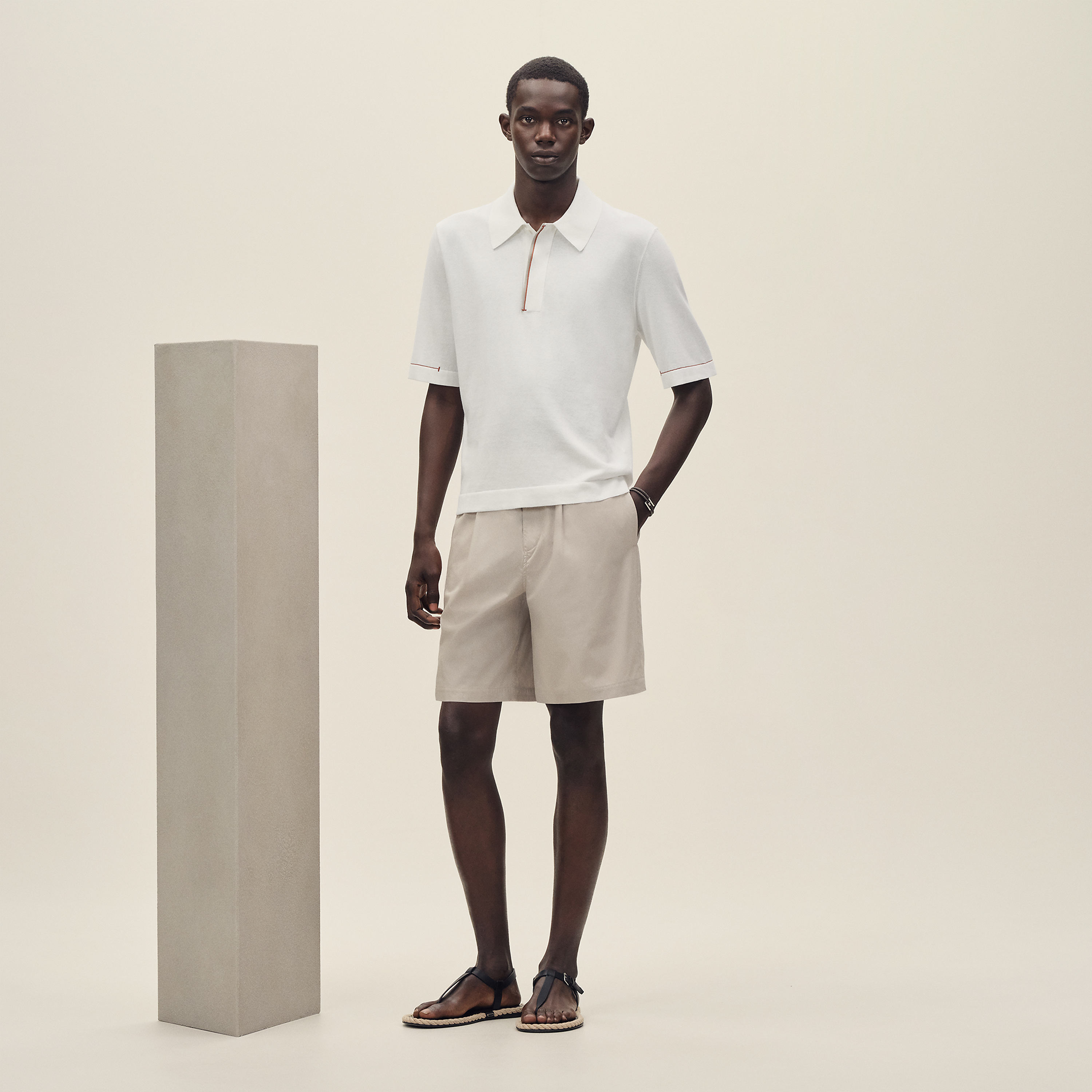 "H Bartack" polo shirt