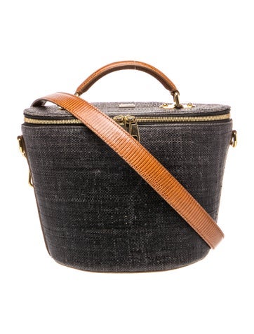 Dolce & Gabbana Raffia Messenger Bag