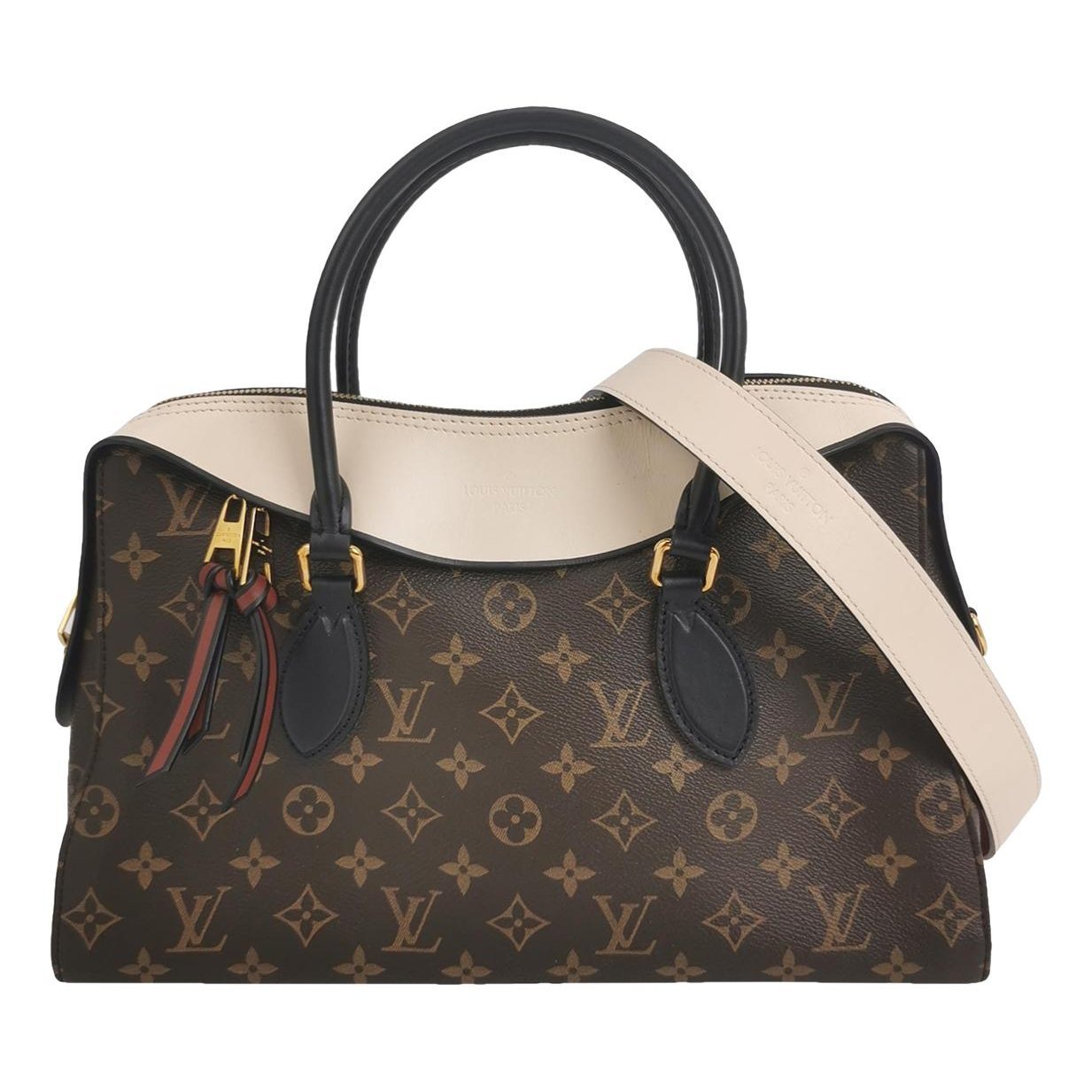 Tuileries leather handbag
