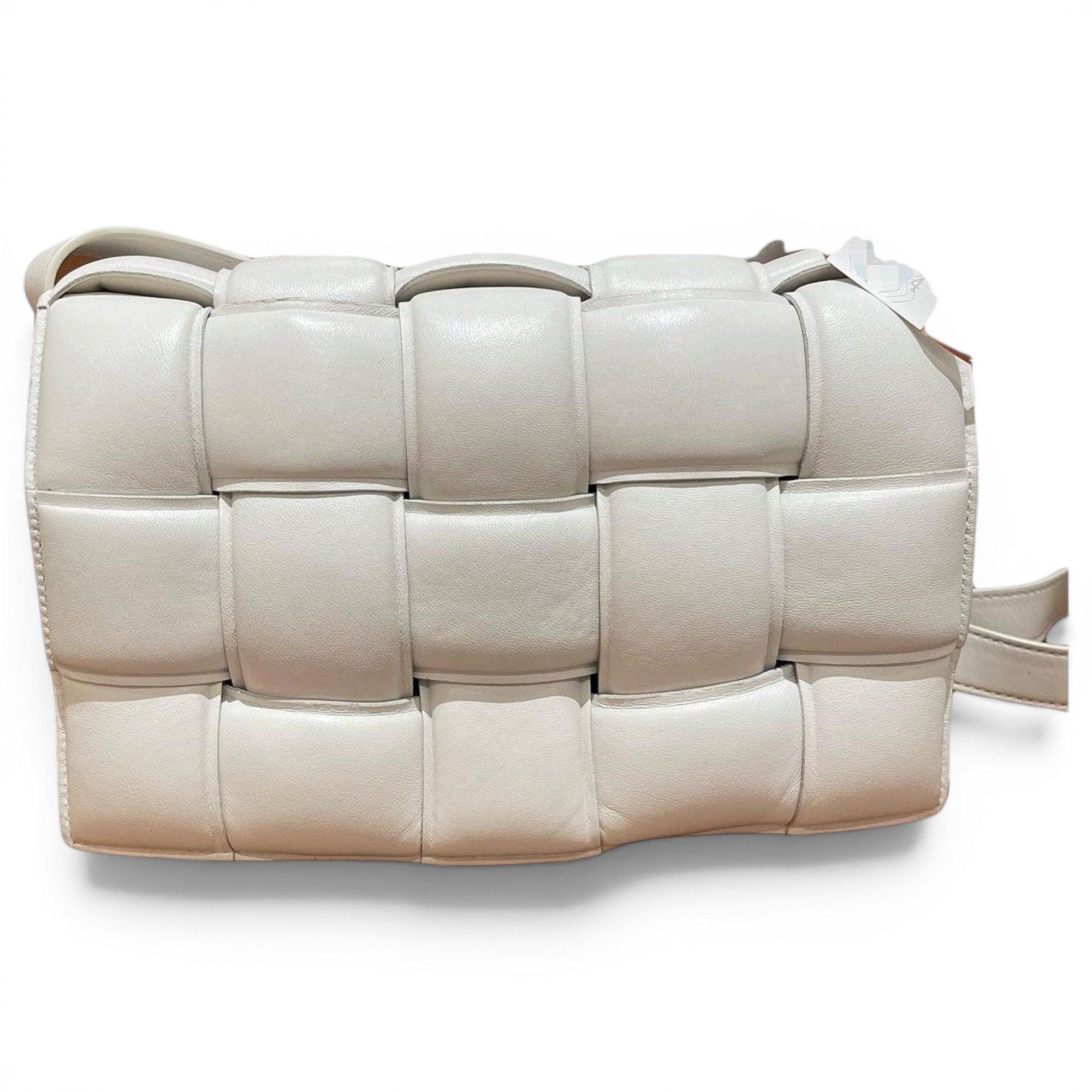 Cassette Padded leather handbag