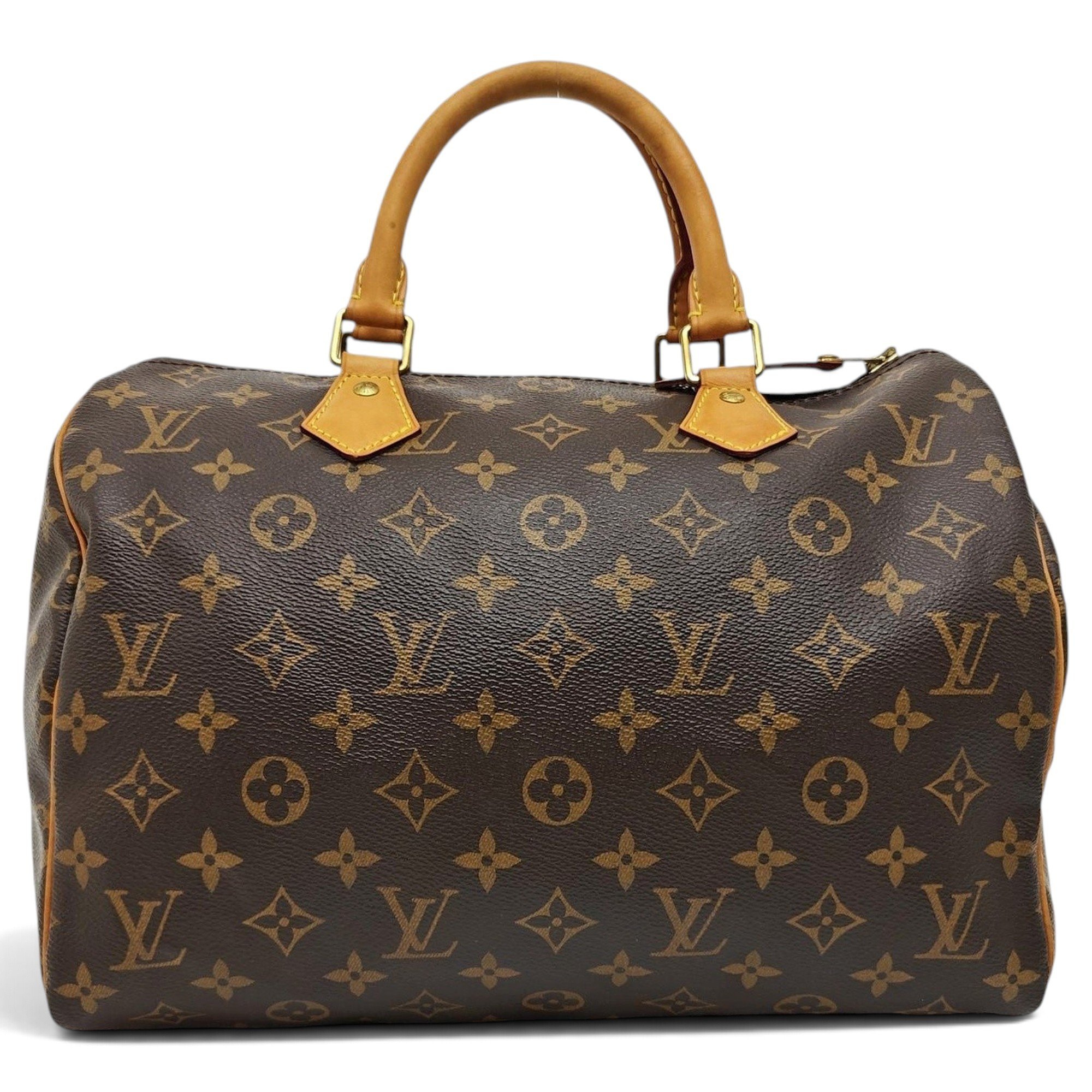 Nano Speedy / Mini HL leather handbag