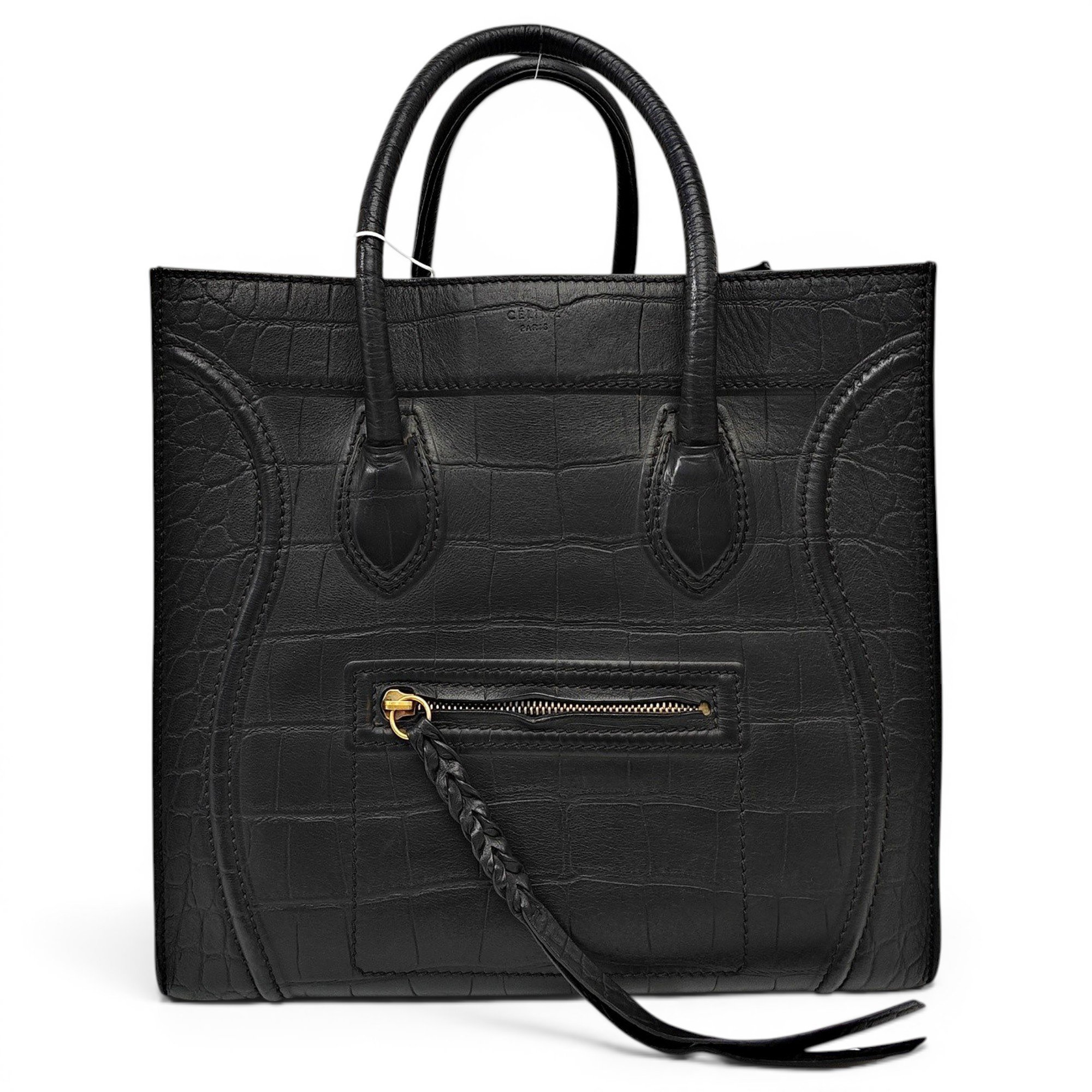 Cabas Phantom leather handbag