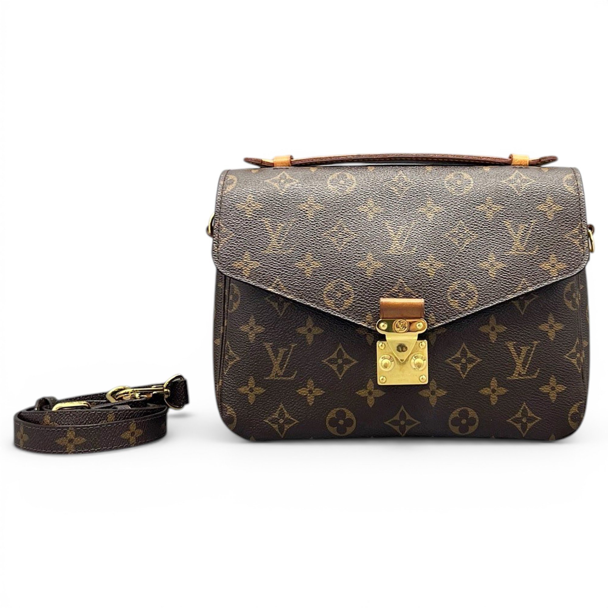 Metis leather crossbody bag