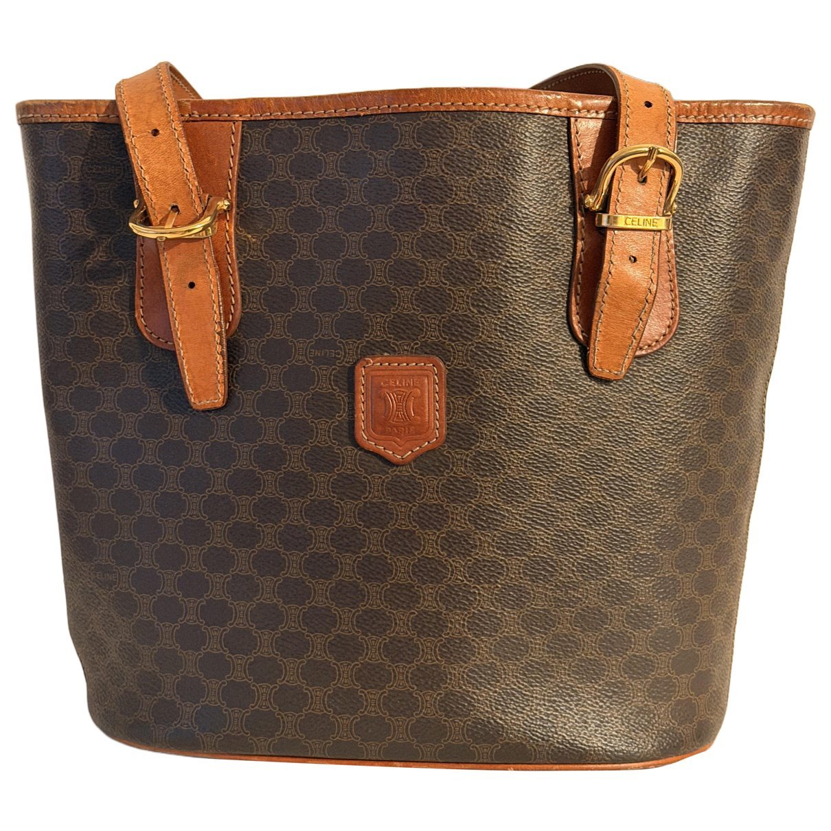 SAC SEAU leather handbag