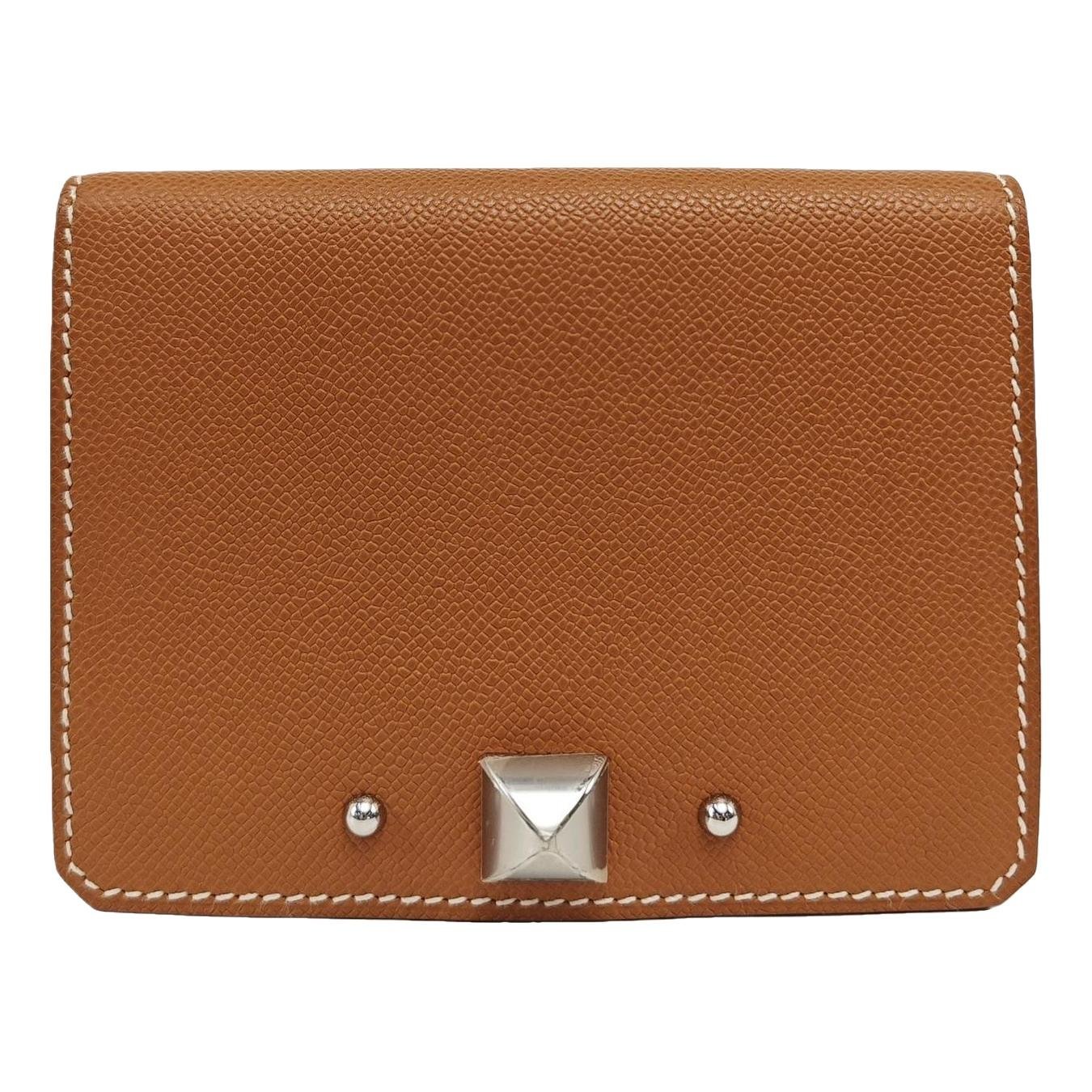 Médor leather handbag