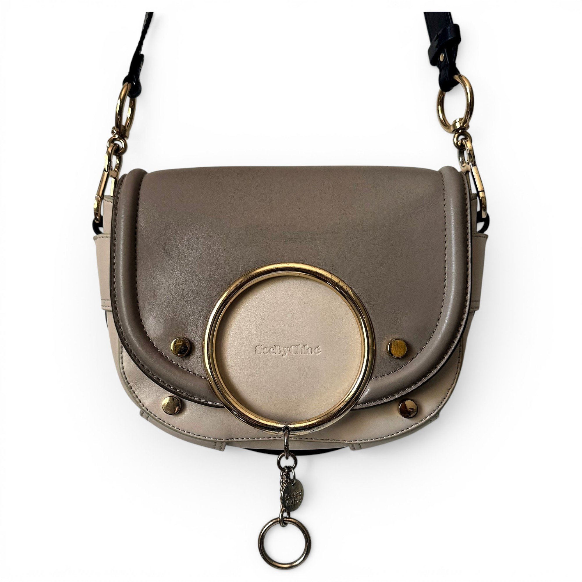 Leather crossbody bag