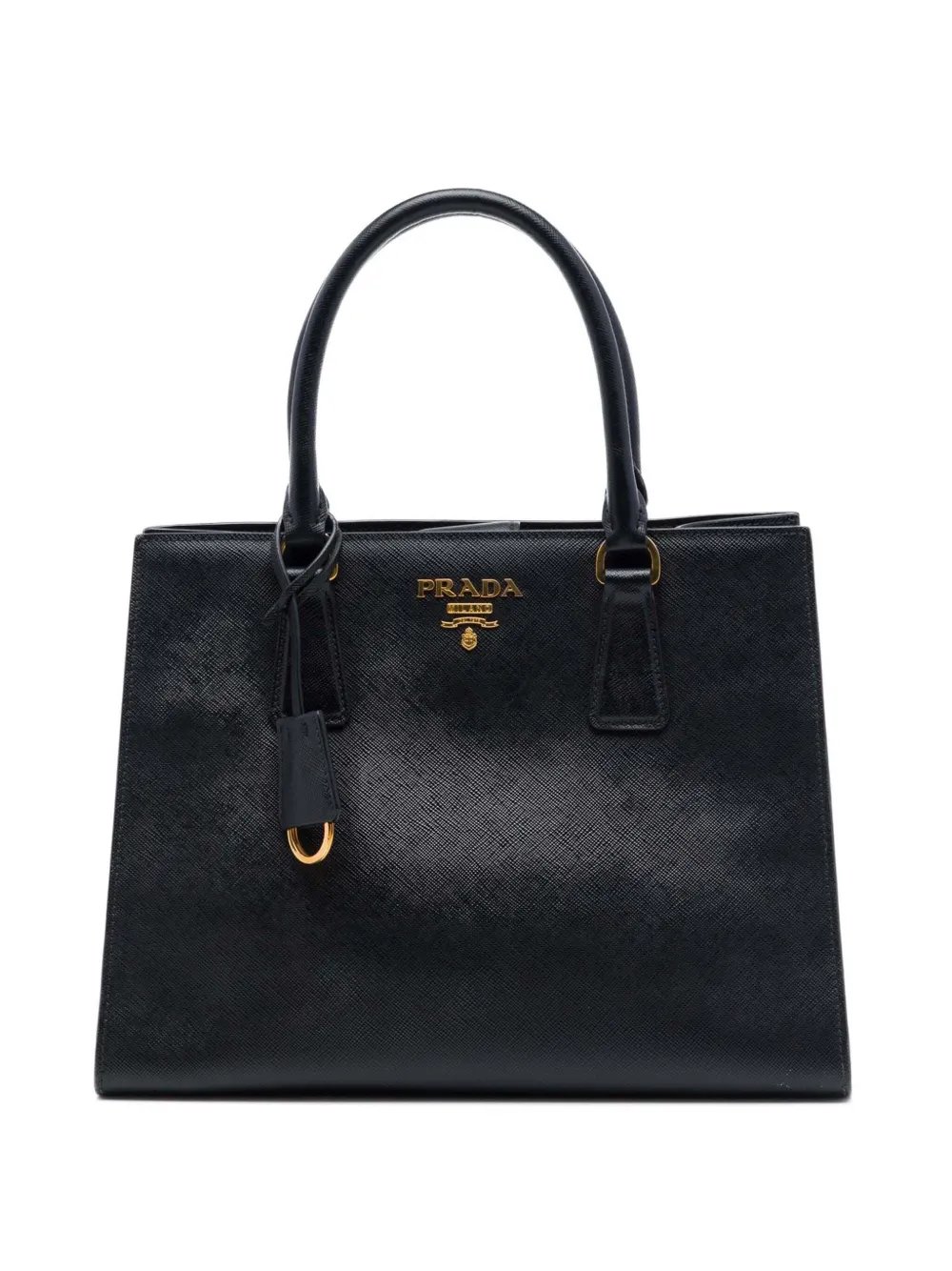 2000-2026 Medium Saffiano Lux Open Convertible Tote satchel