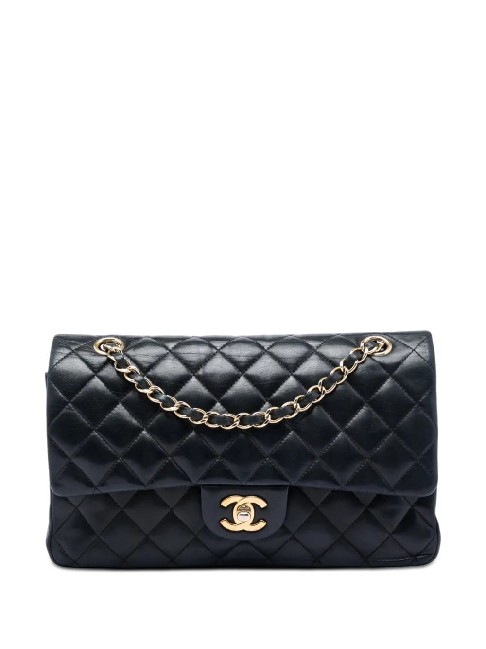 2008-2009 Medium Classic Lambskin Double Flap shoulder bag