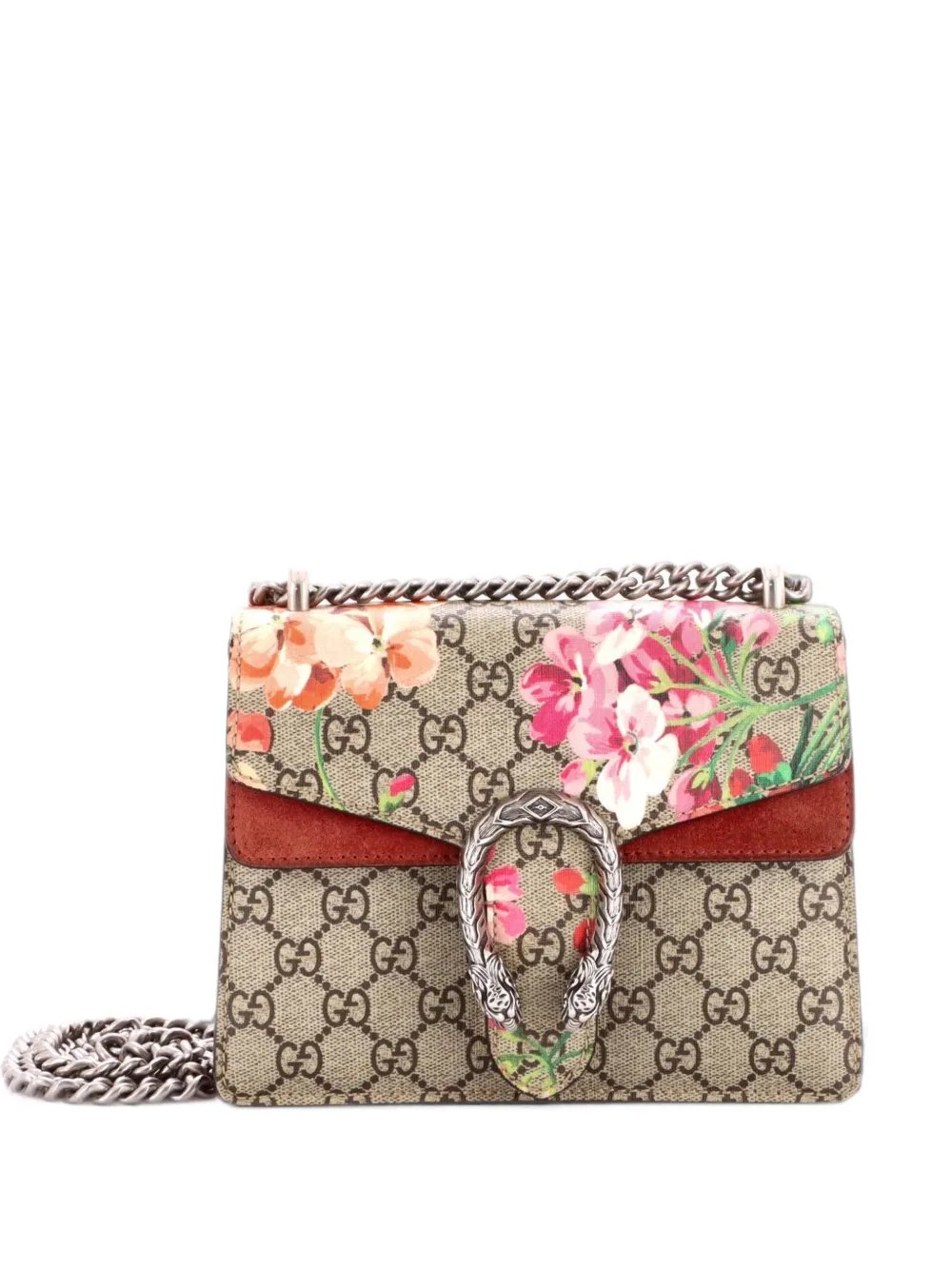 Dionysus Bag Blooms Print GG Coated Canvas Mini shoulder bag