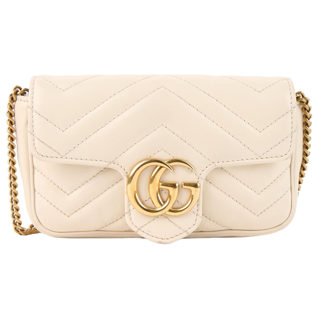 GG Marmont Flap leather crossbody bag