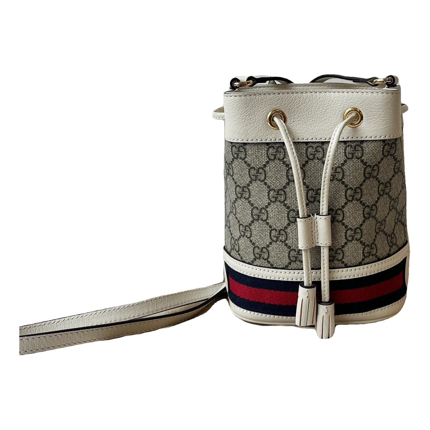 Ophidia Bucket cloth crossbody bag