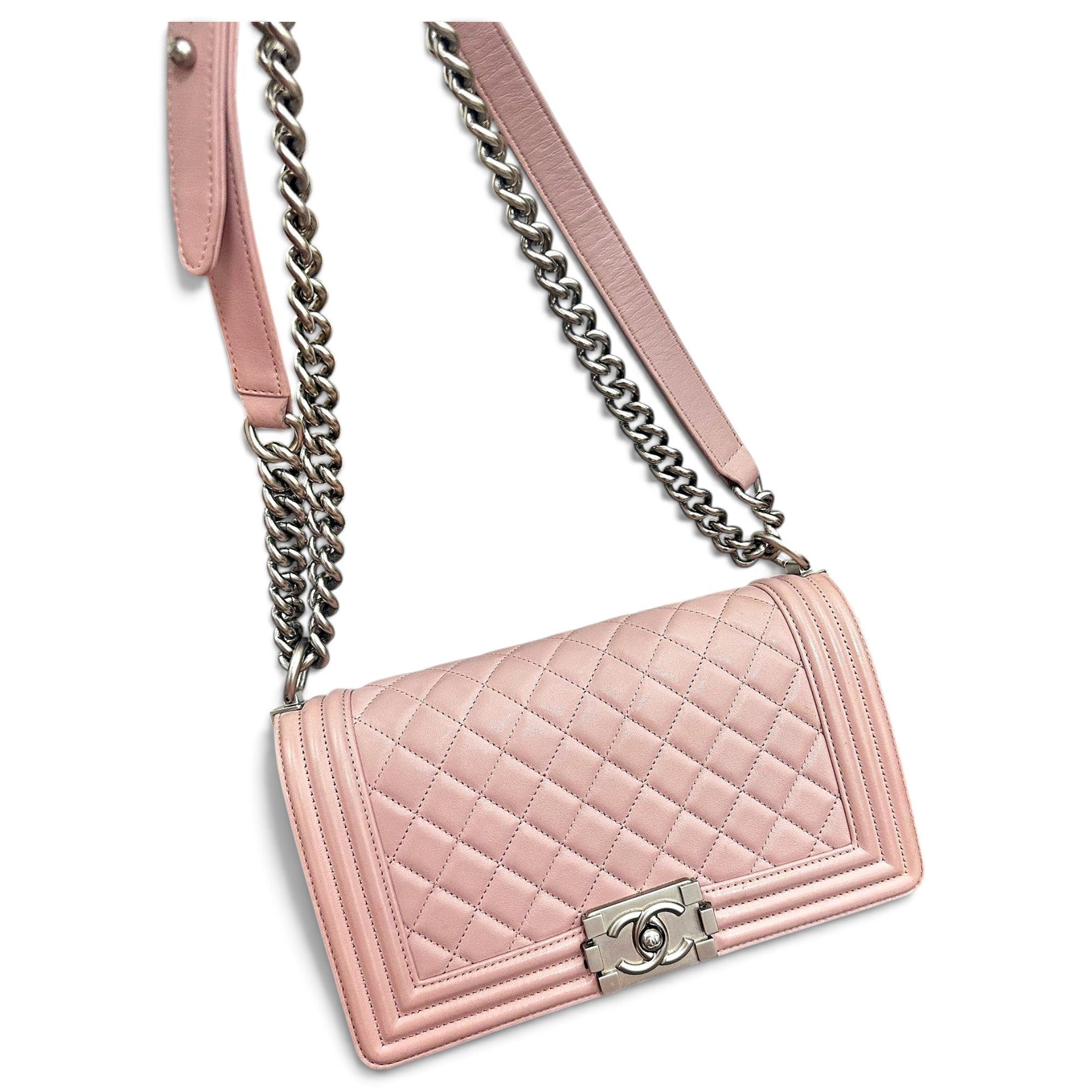 Chanel Boy leather handbag
