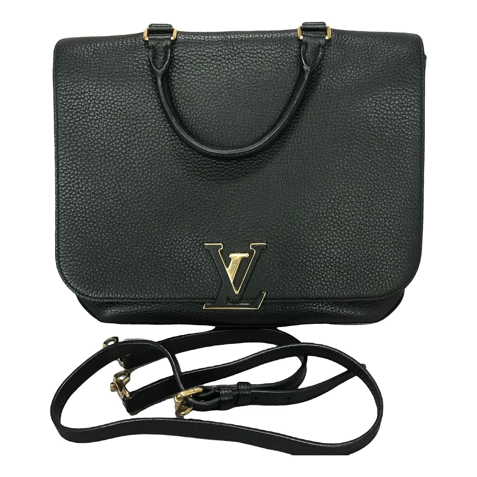 Lockme leather handbag