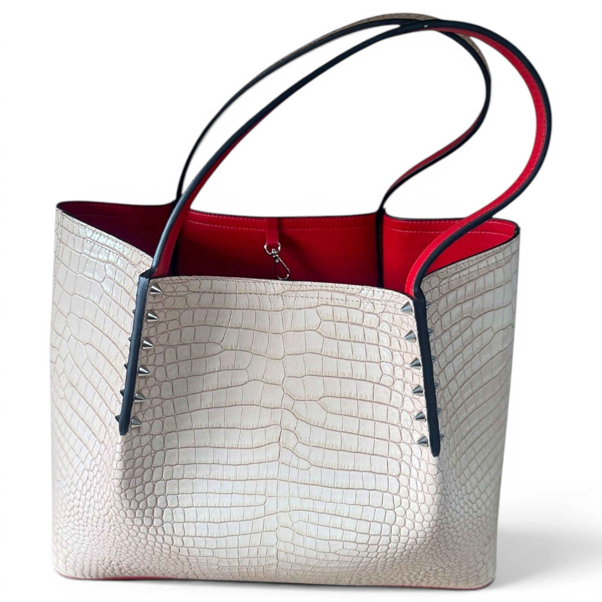 Christian Louboutin Cabarock leather tote