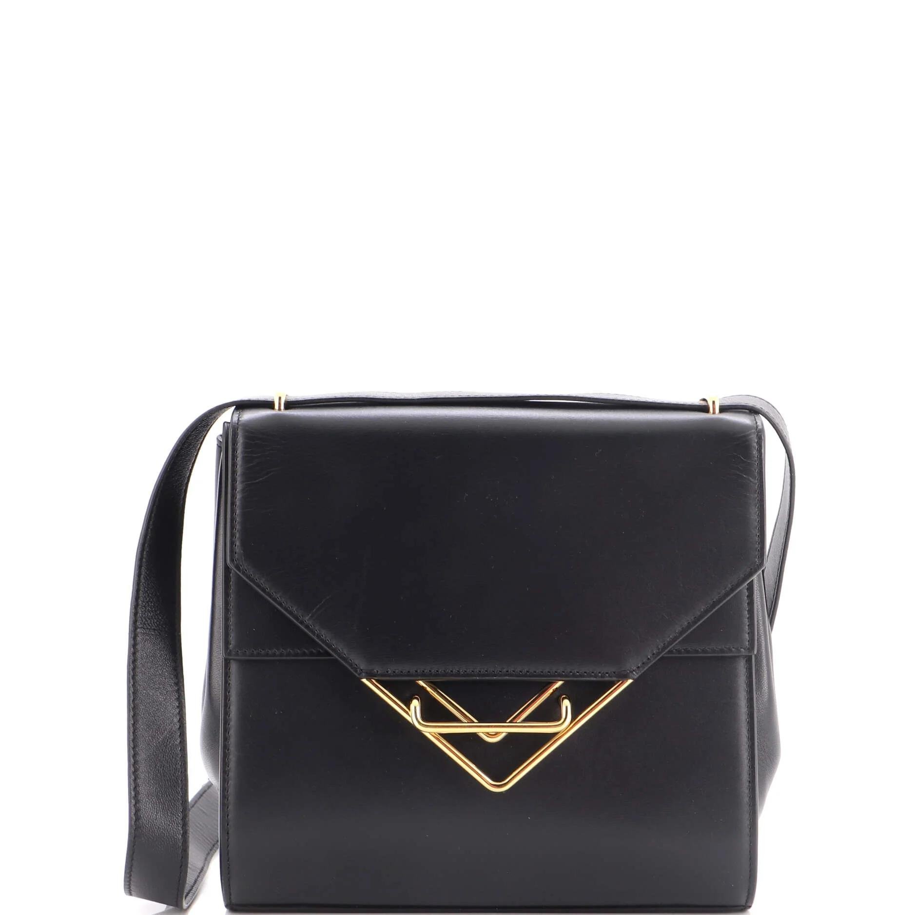 Bottega Veneta Clip leather handbag