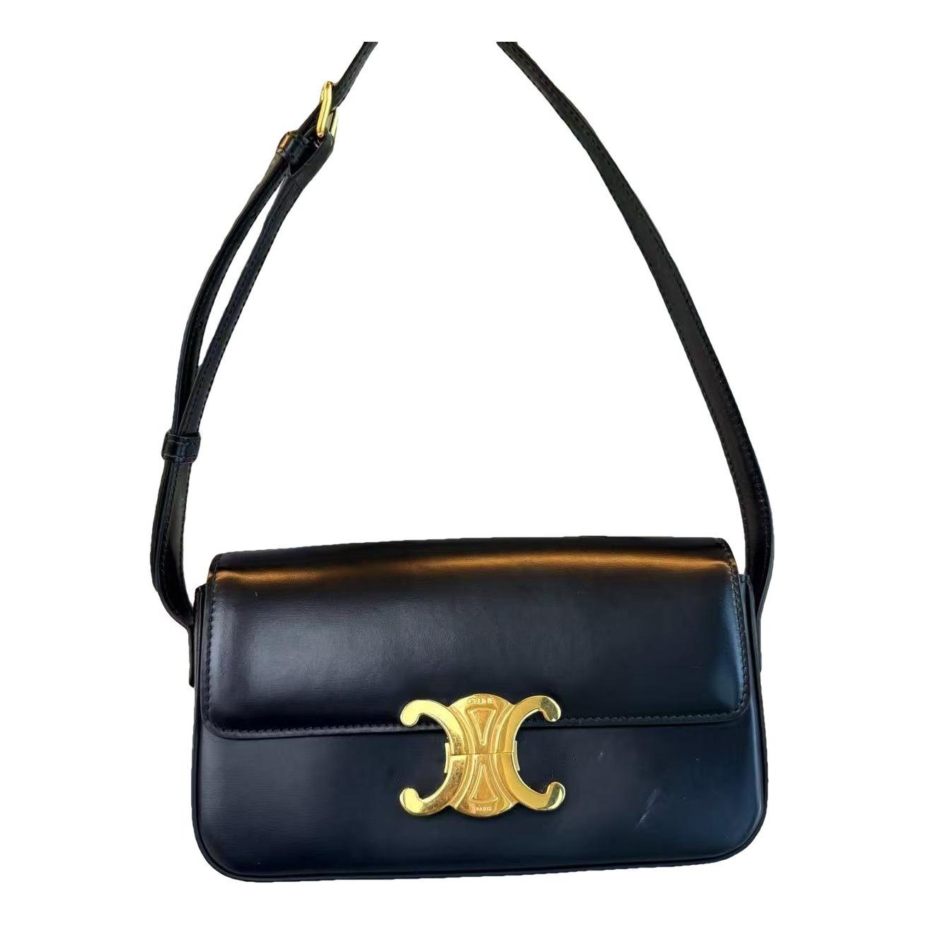 Triomphe leather handbag