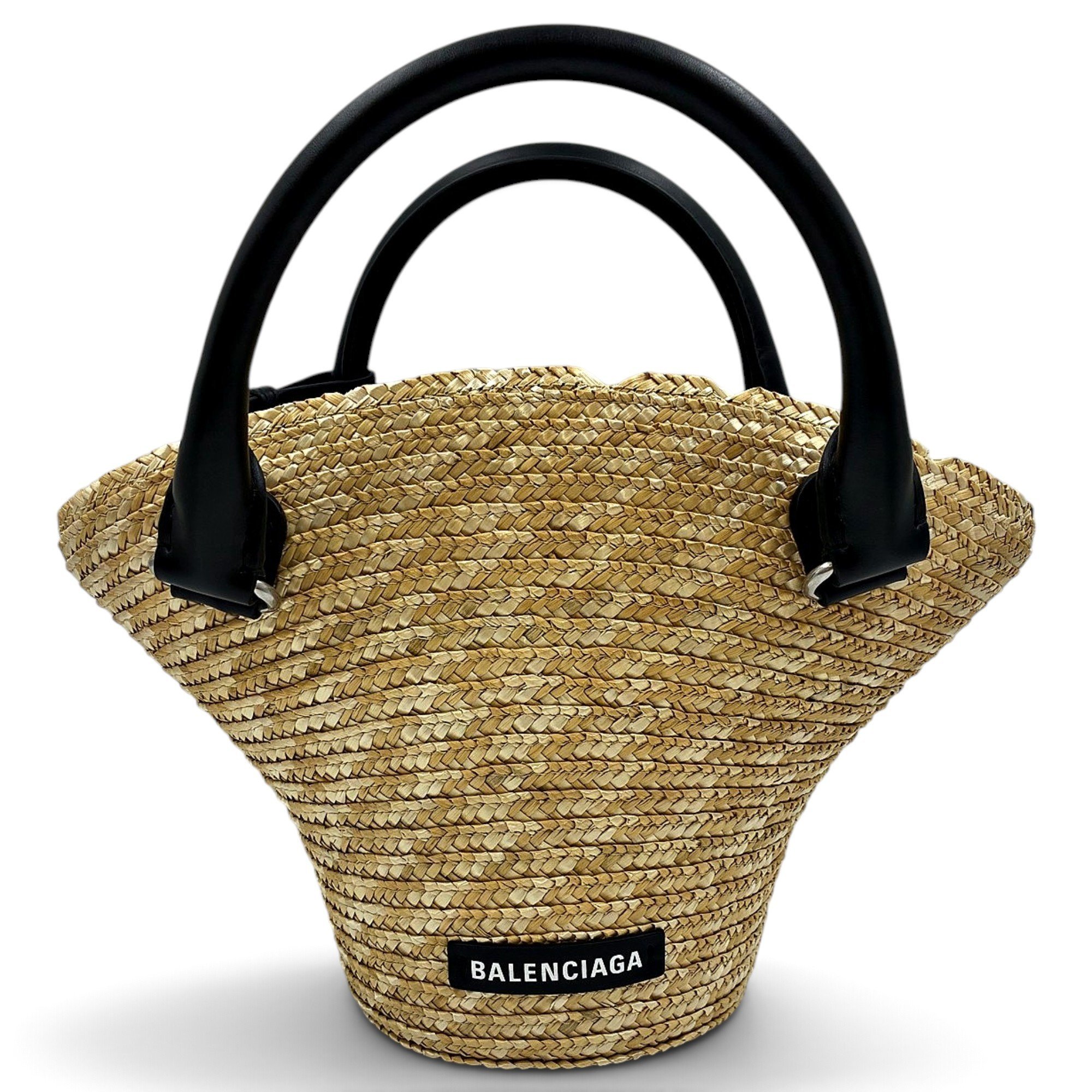 Balenciaga Bistro Panier cloth tote