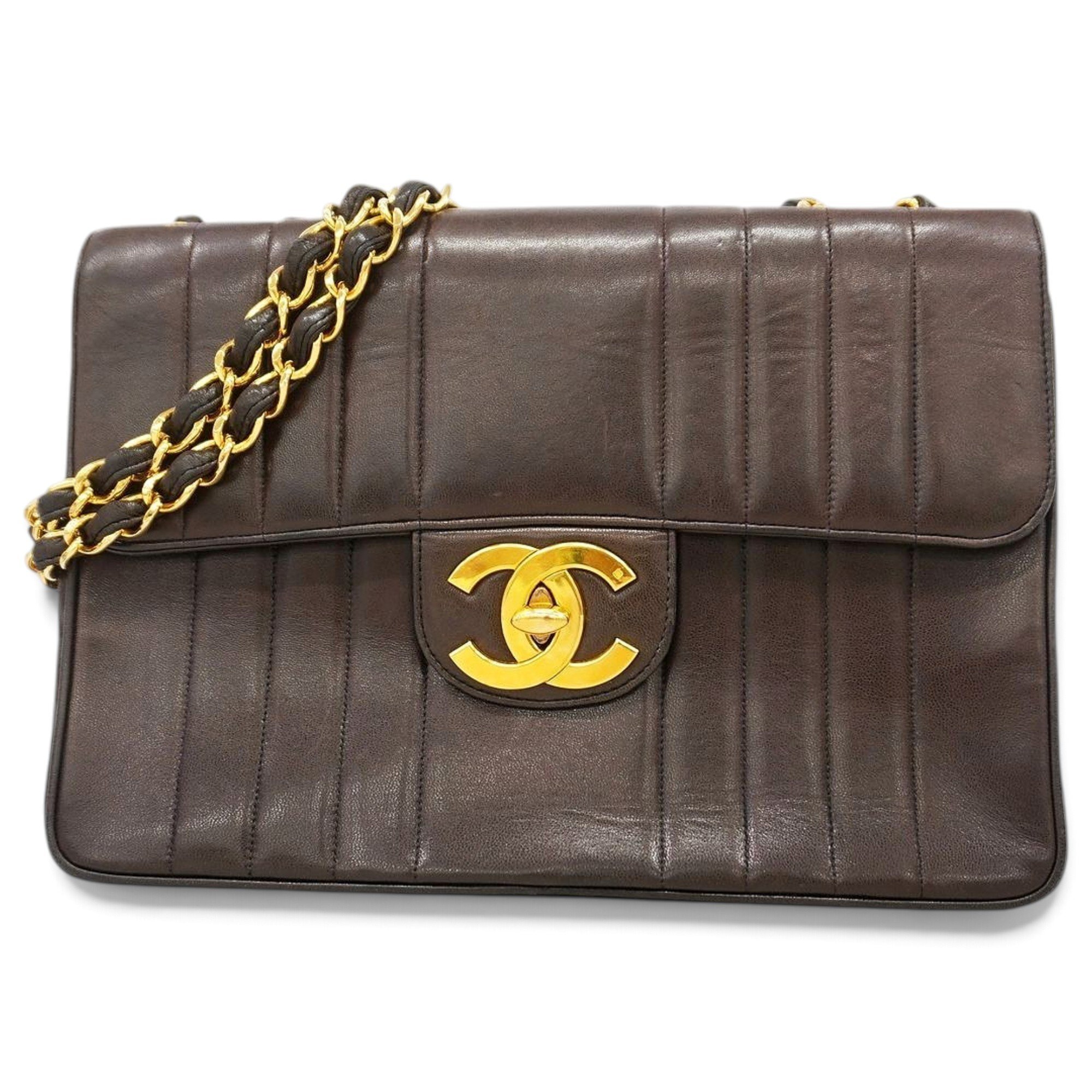 Mademoiselle leather handbag