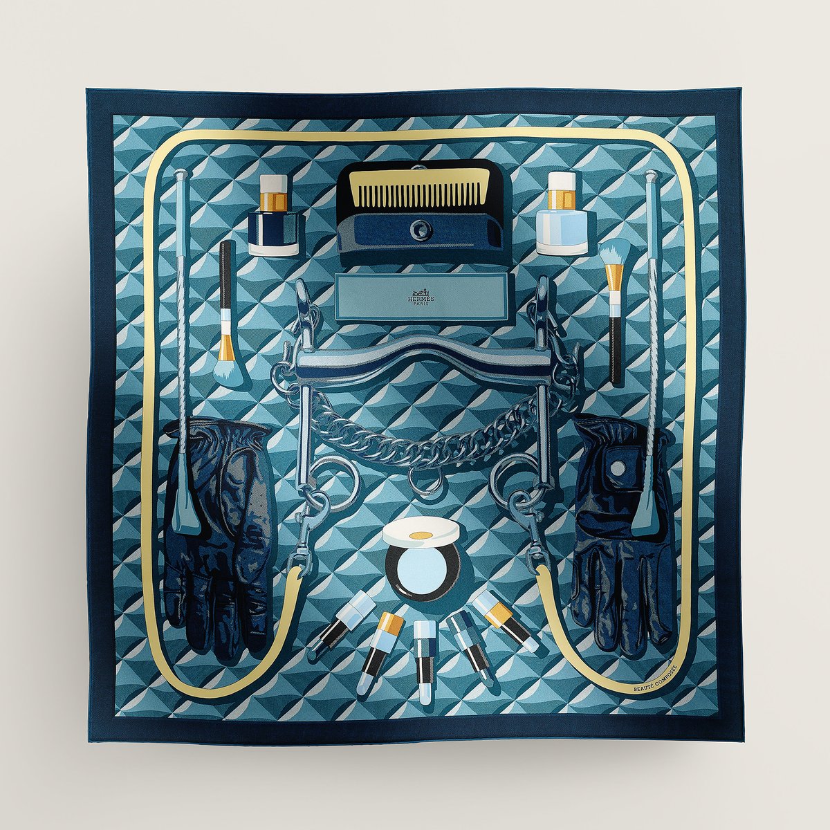 Lenço 90 Beauté Composée