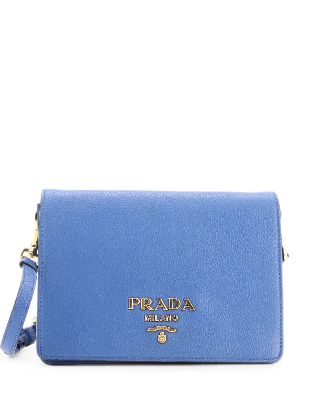 Dual Strap Flap Vitello Daino Small crossbody bag