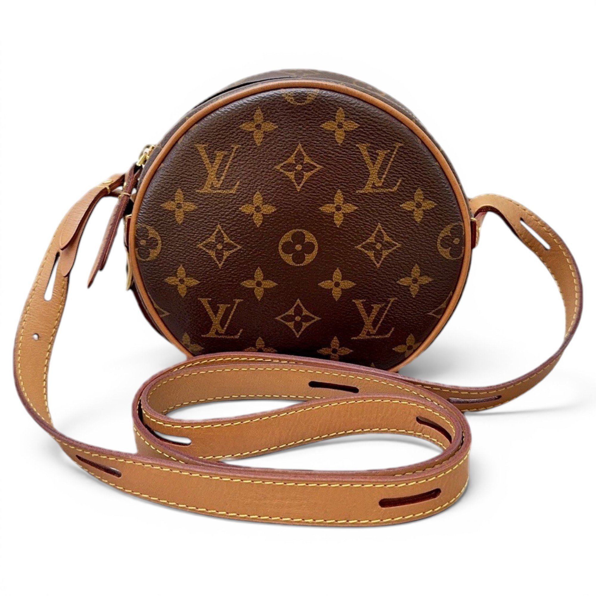 Boîte chapeau souple leather handbag