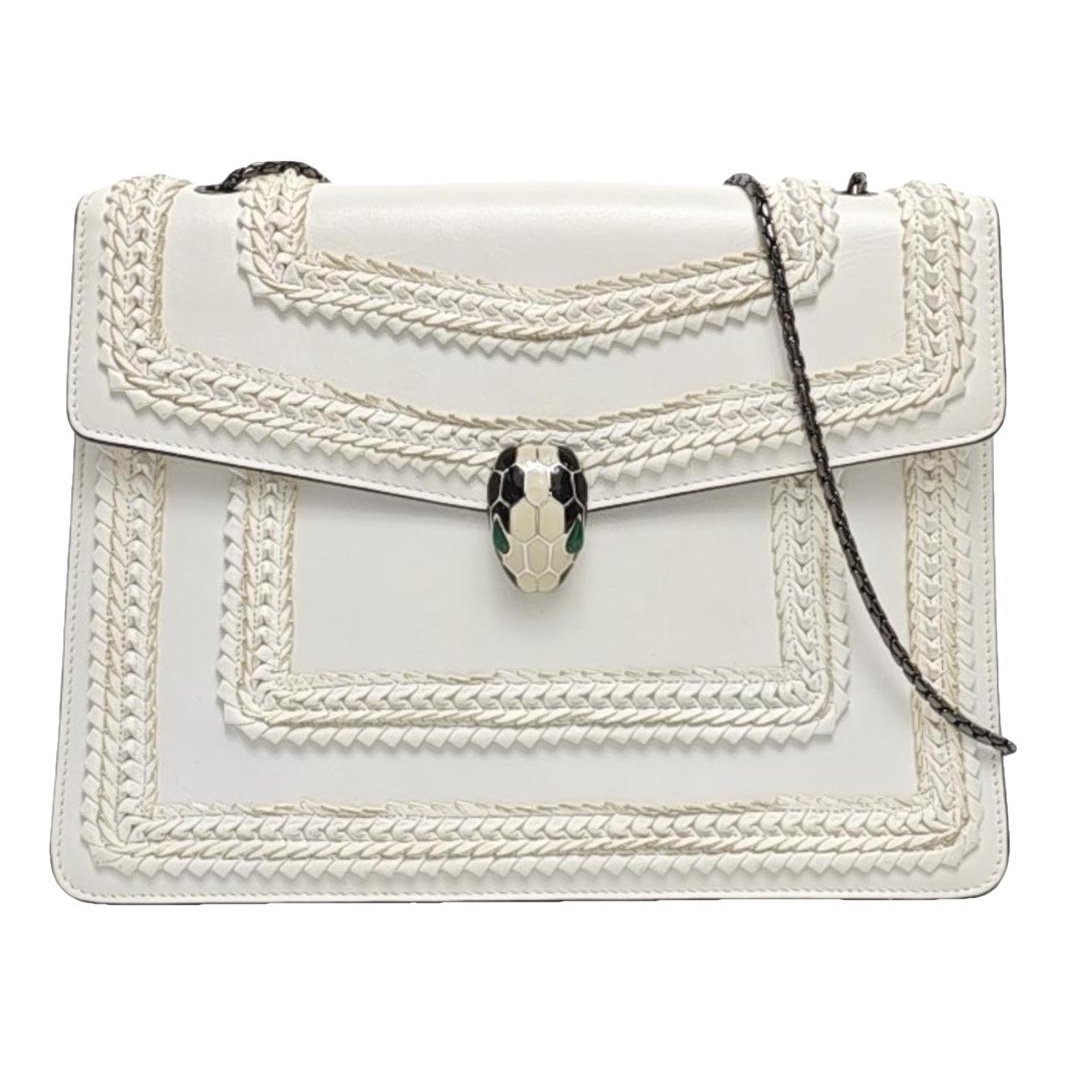Bvlgari Serpenti leather crossbody bag