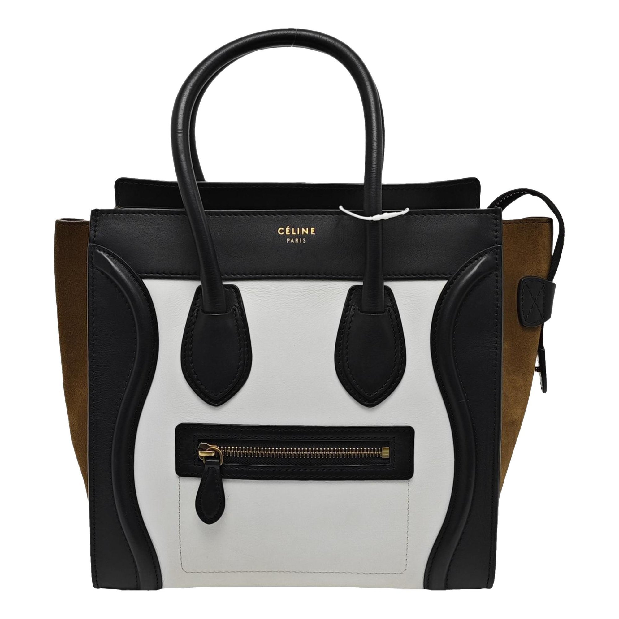 Luggage leather tote