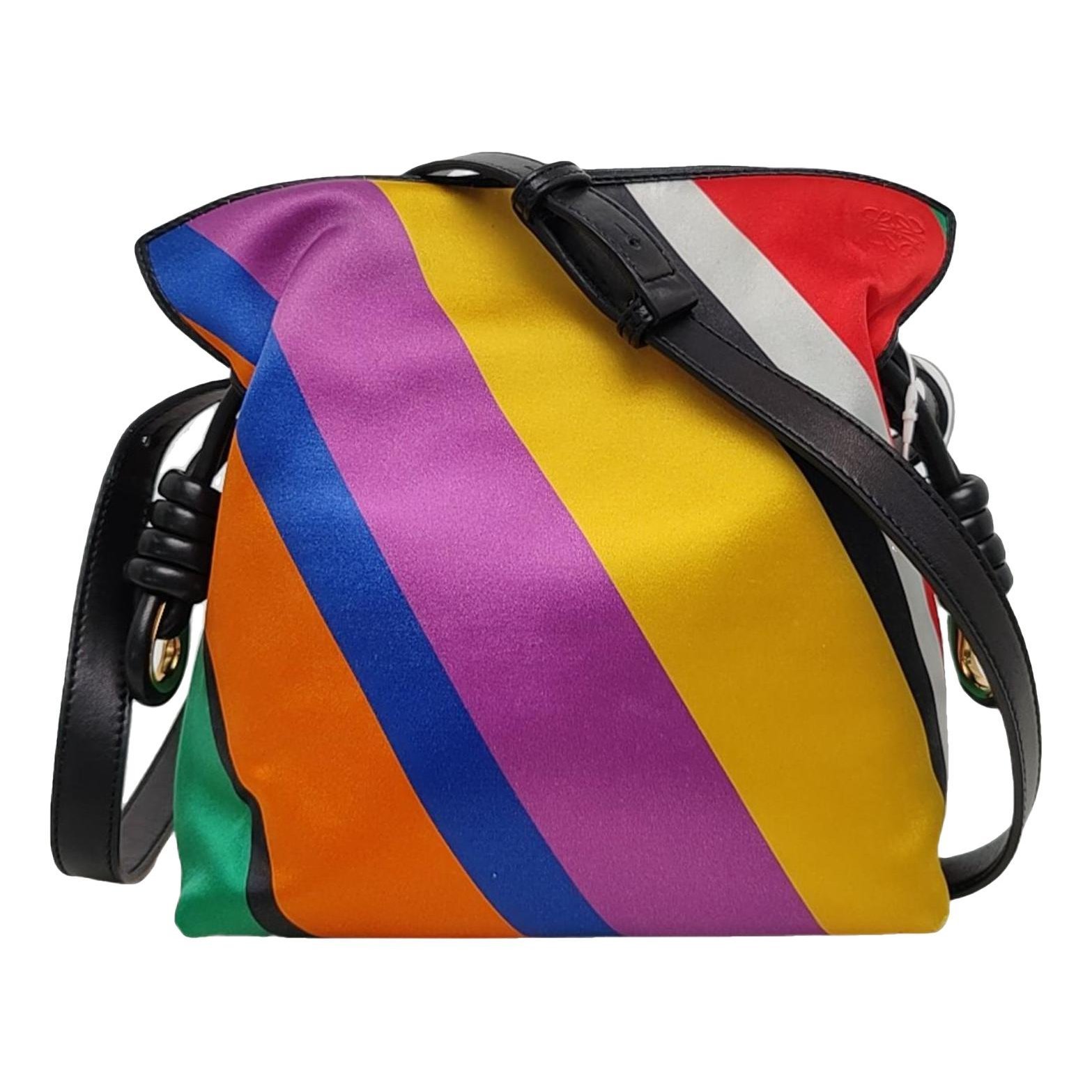 Loewe Flamenco velvet handbag