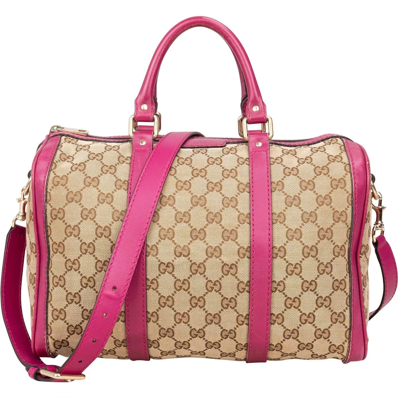 Boston leather handbag