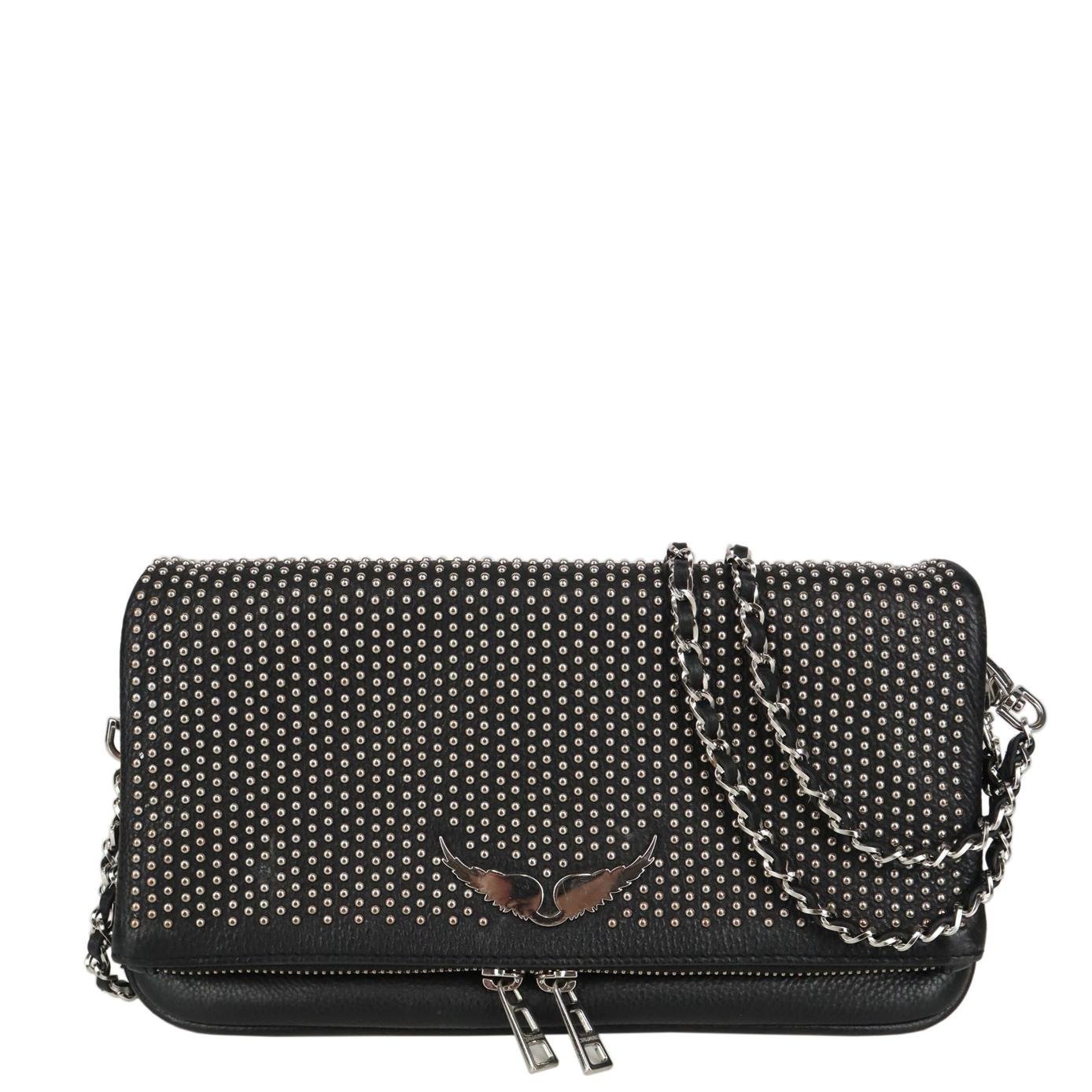 Leather crossbody bag