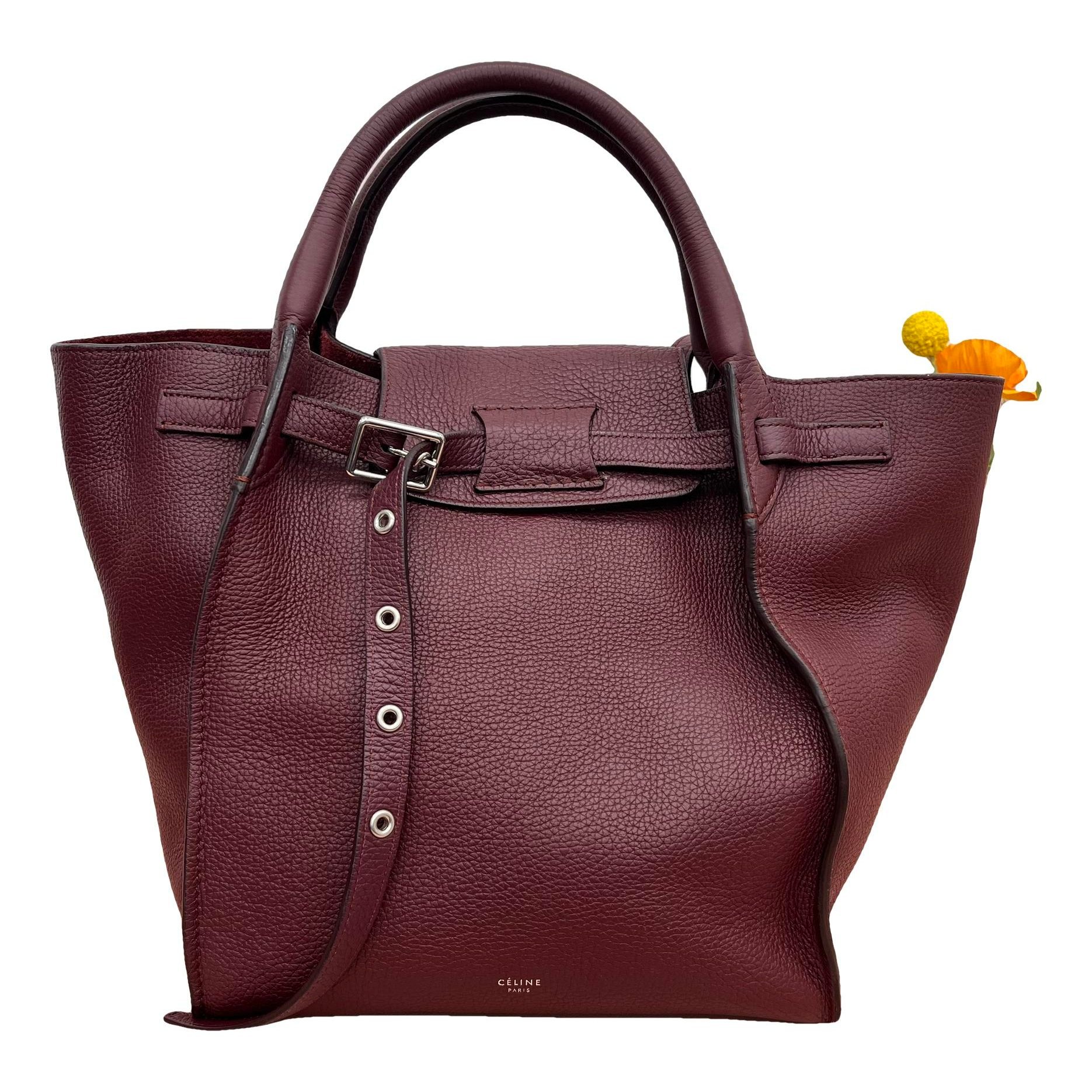 Big Bag leather handbag