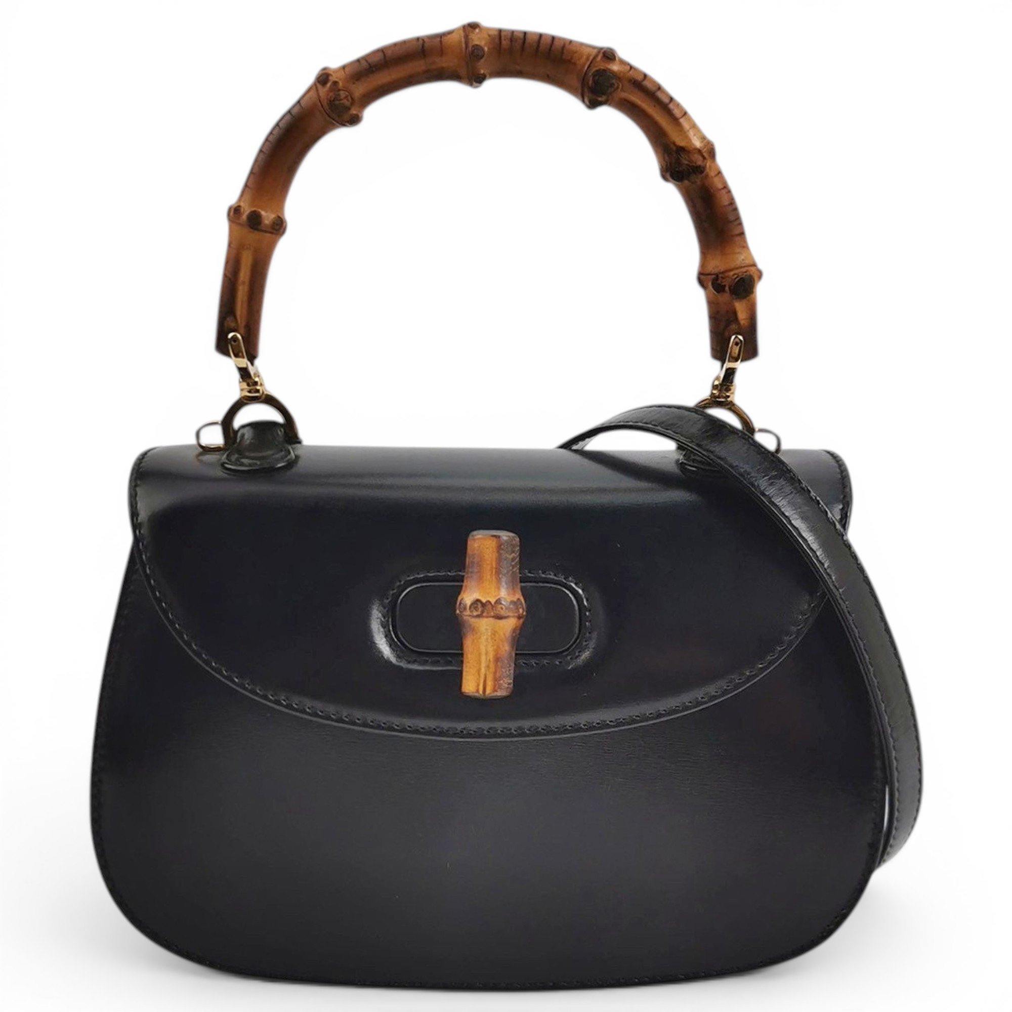Miss Bamboo leather handbag