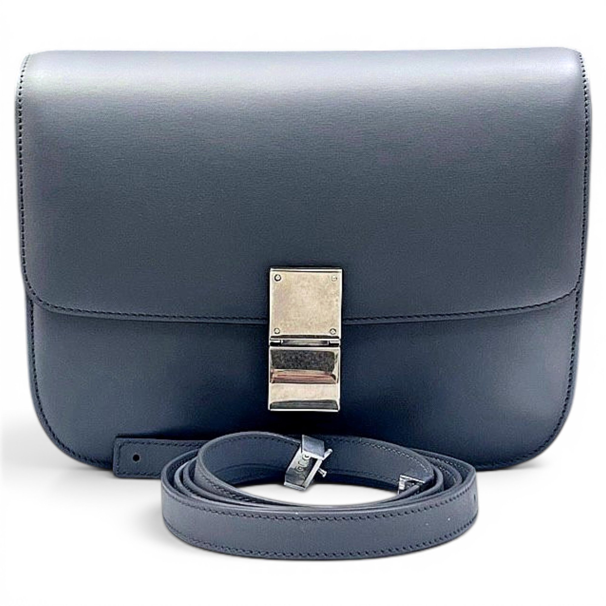Classic leather handbag