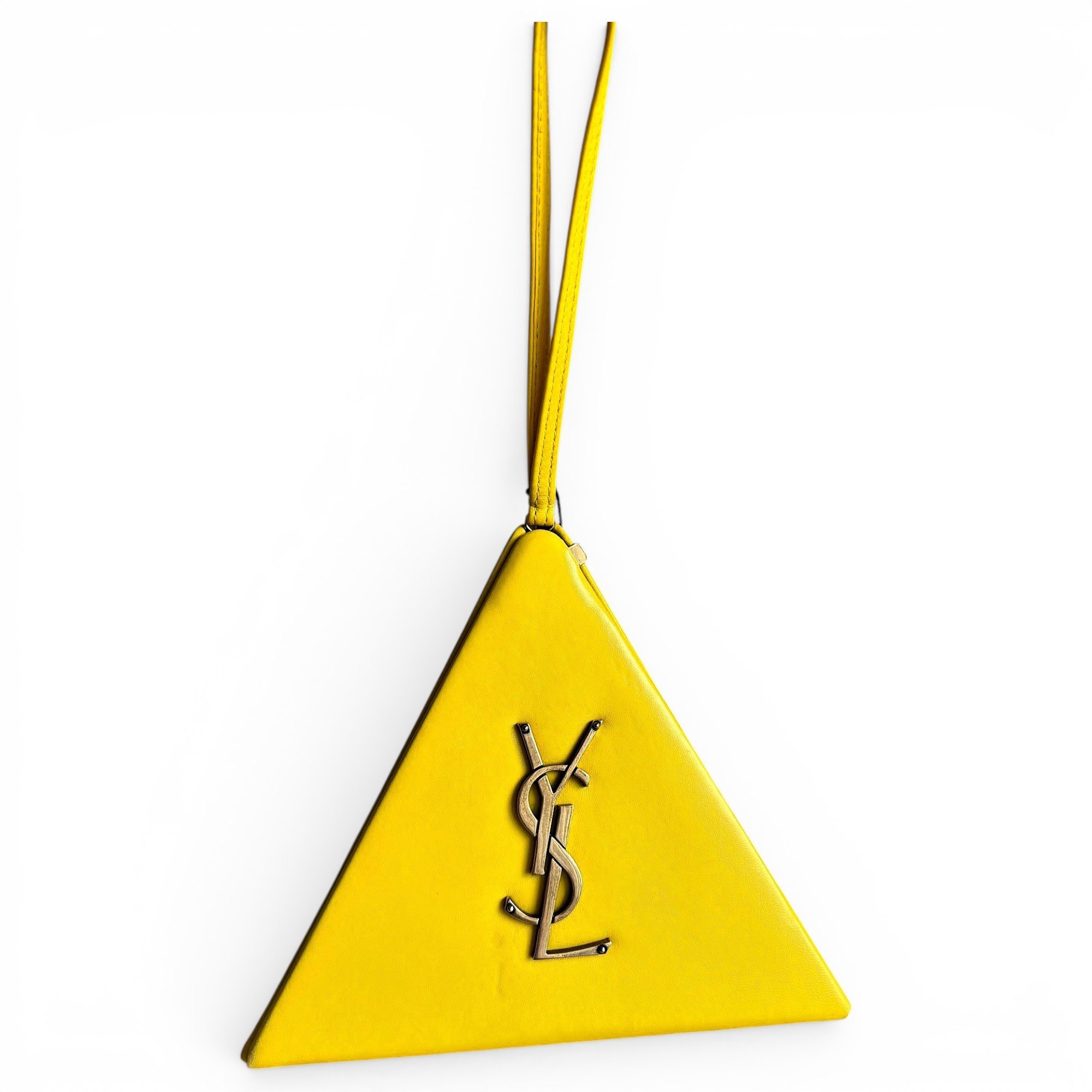 Saint Laurent Pyramid Box leather handbag