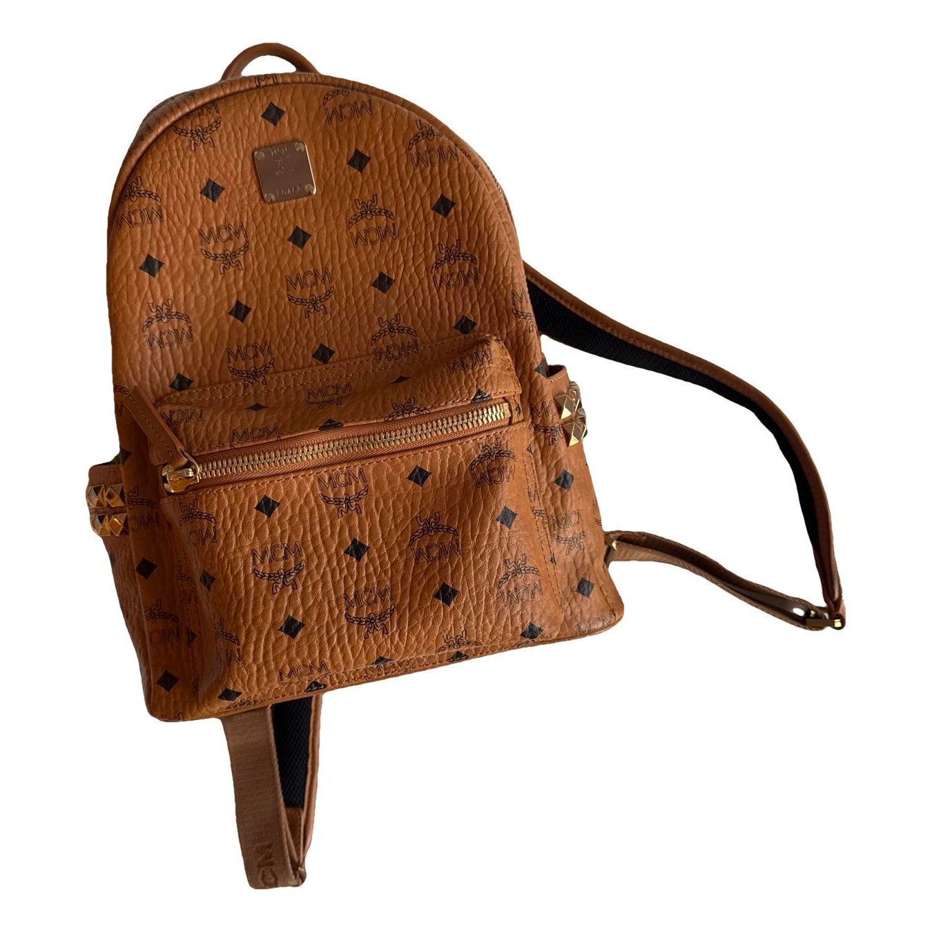 Stark leather backpack