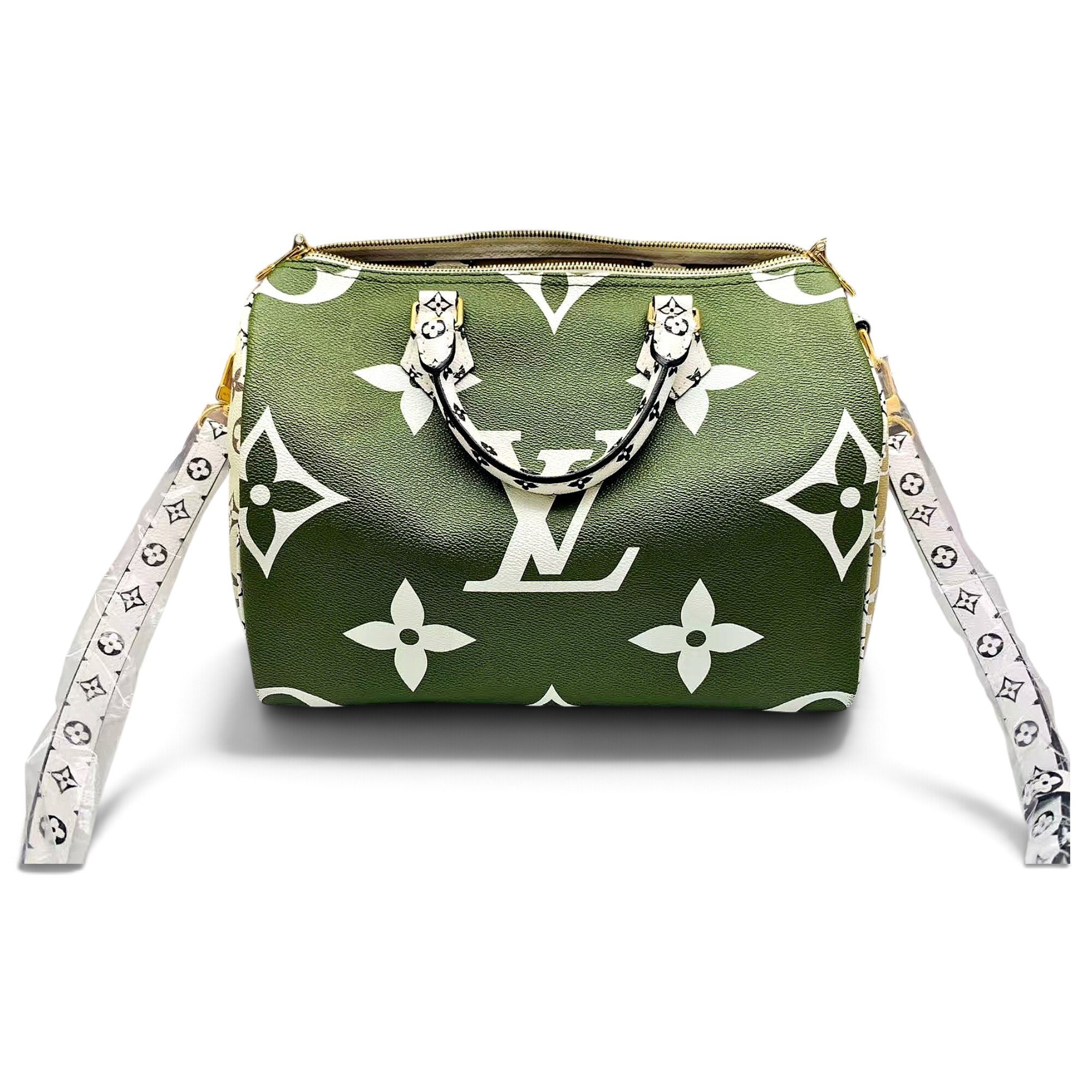Speedy leather handbag