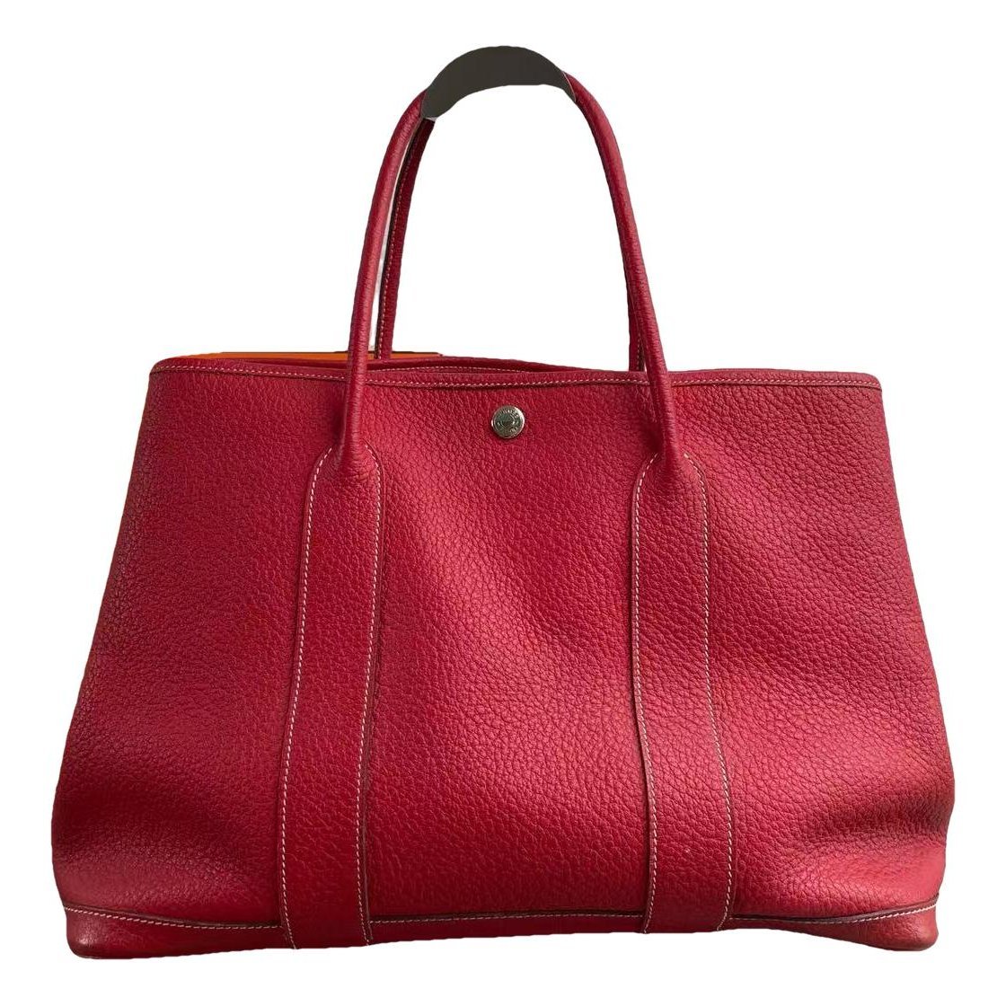 Garden Party leather handbag