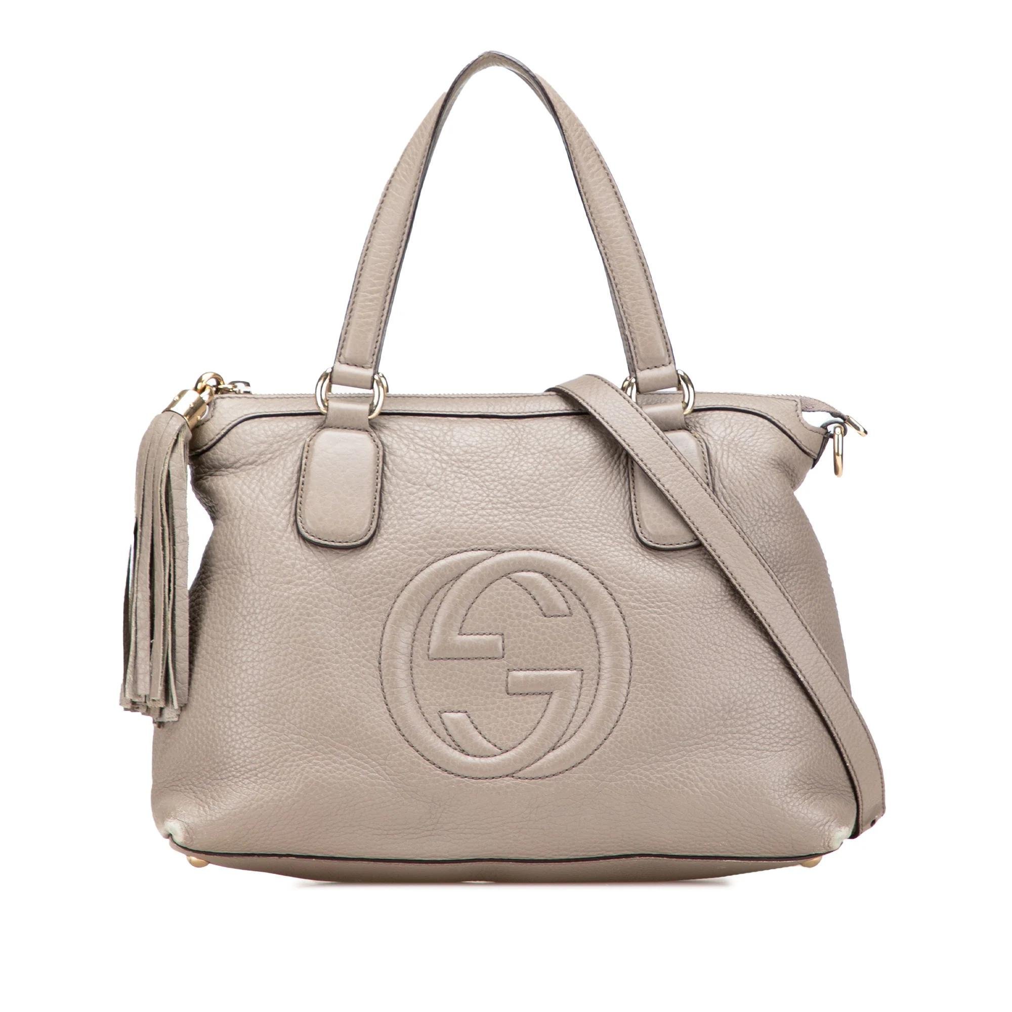 Soho pony-style calfskin handbag