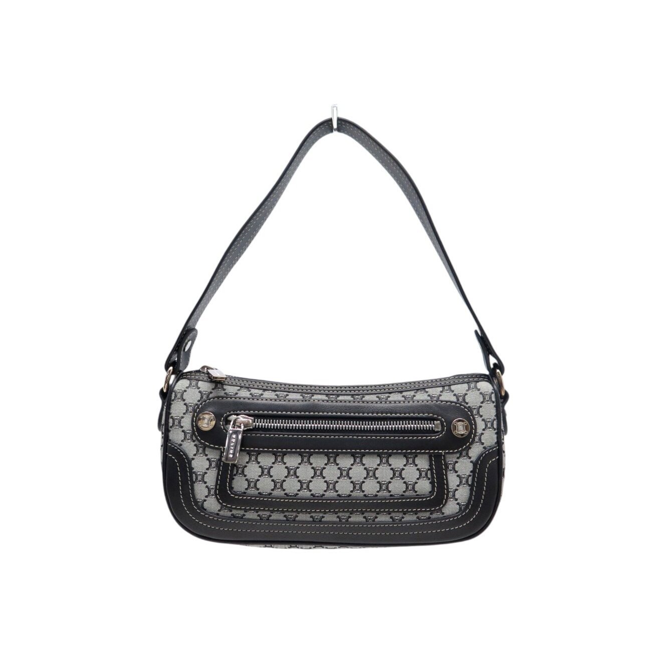 Triomphe leather handbag