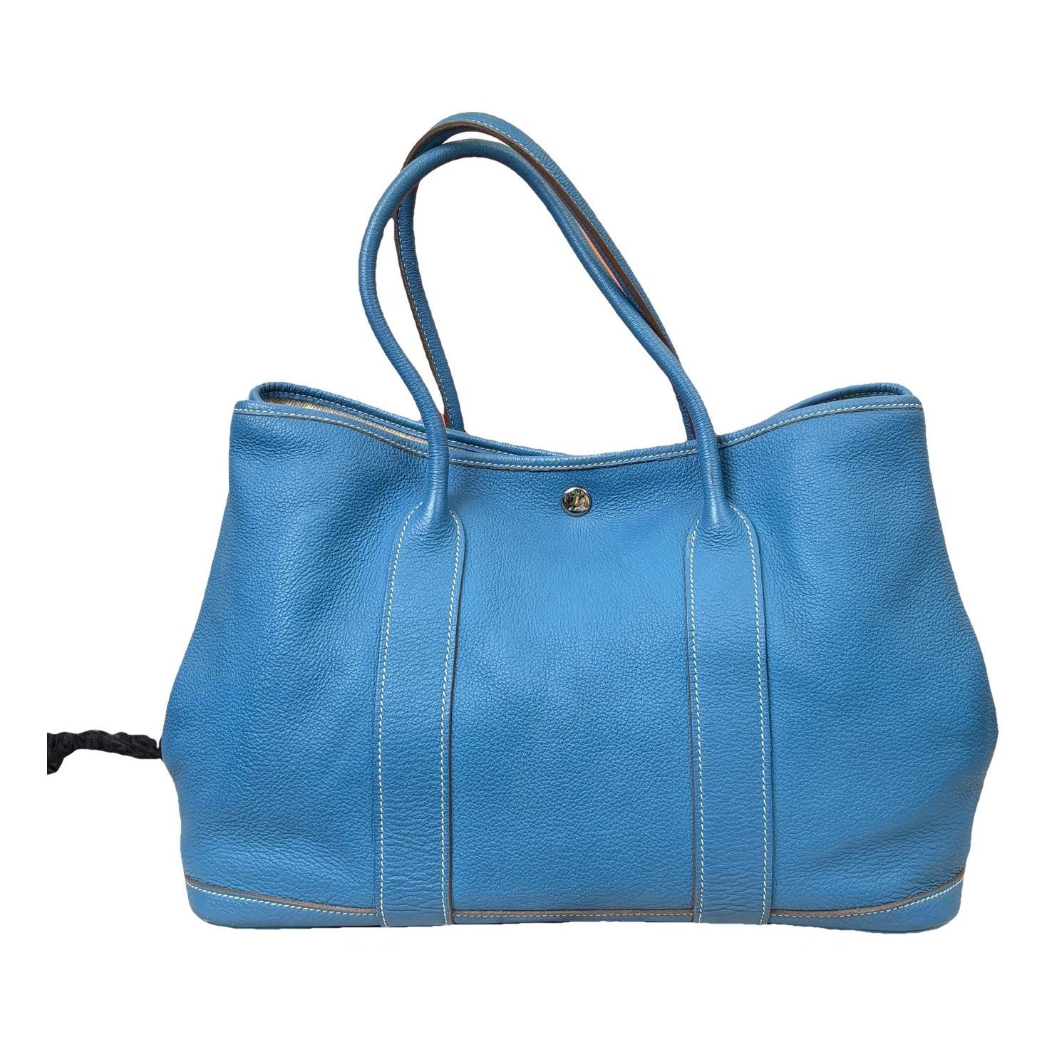 Hermes Garden Party 36 Handbag Negonda Leather