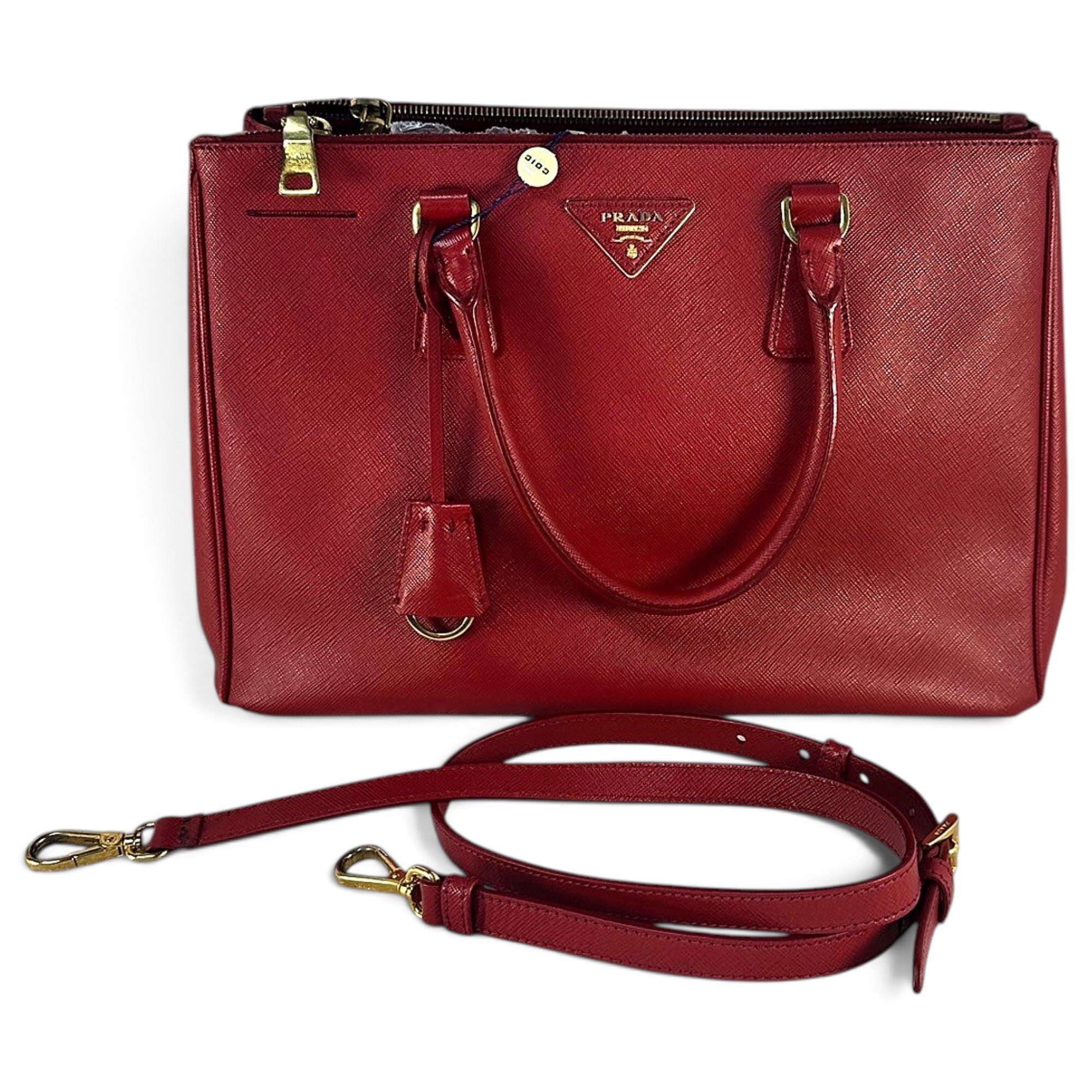 Galleria leather handbag