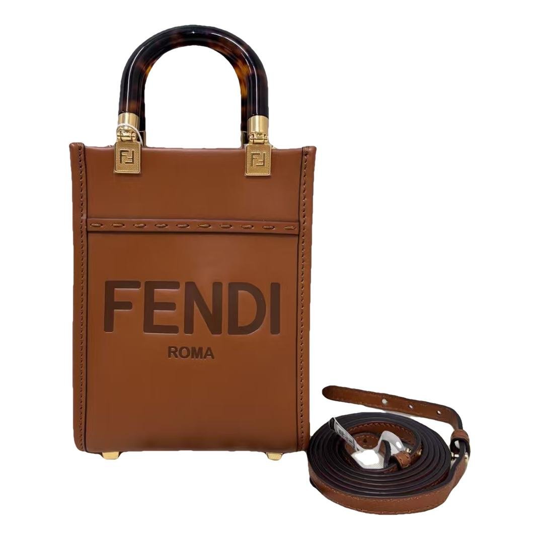 Sunshine leather tote