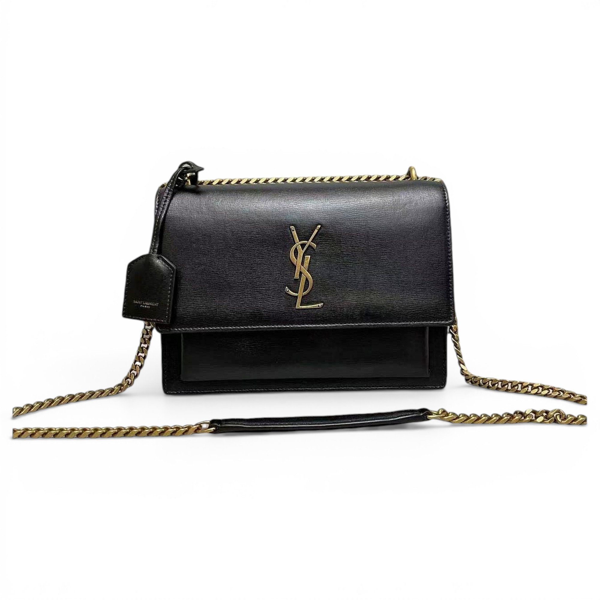 Sunset leather handbag