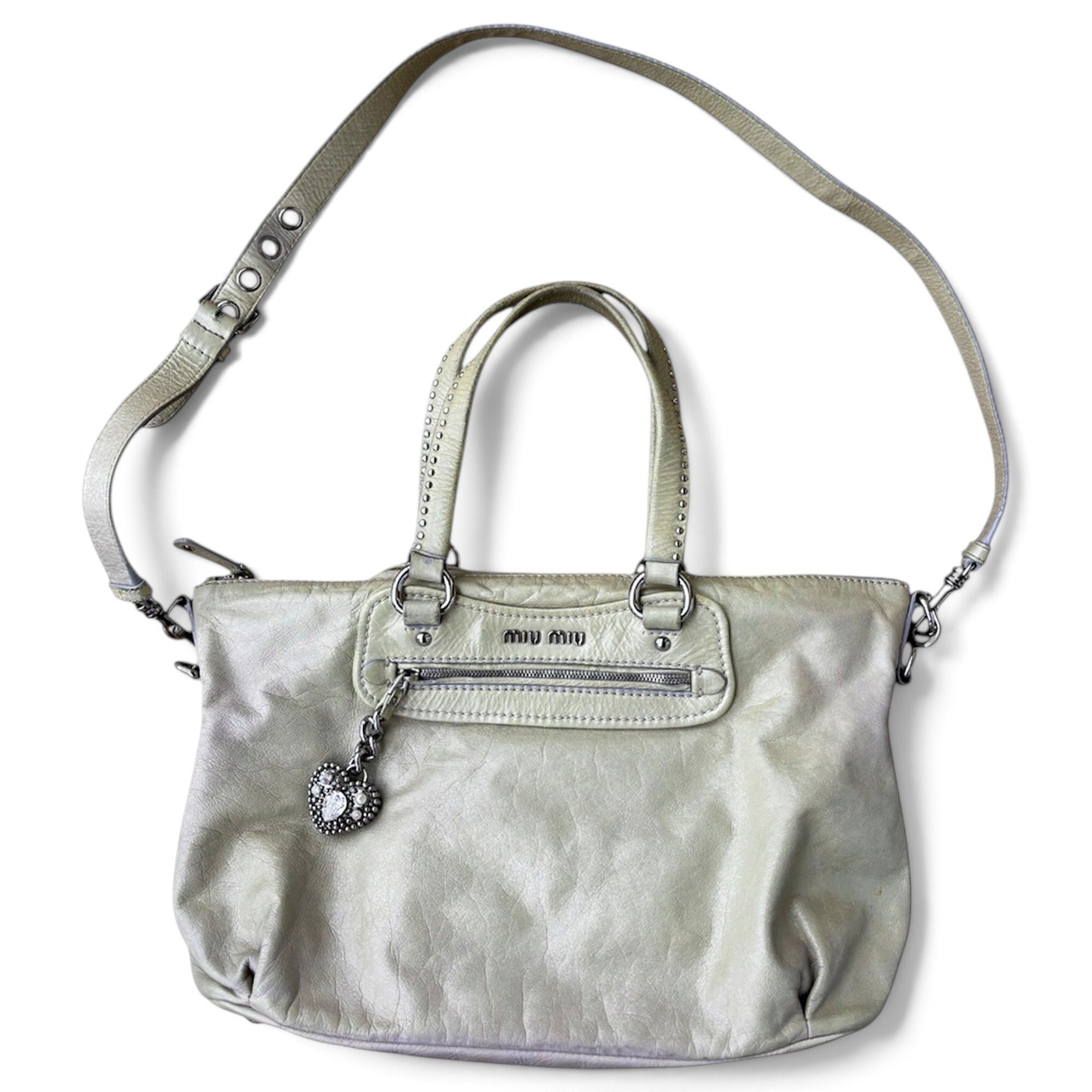 Leather handbag
