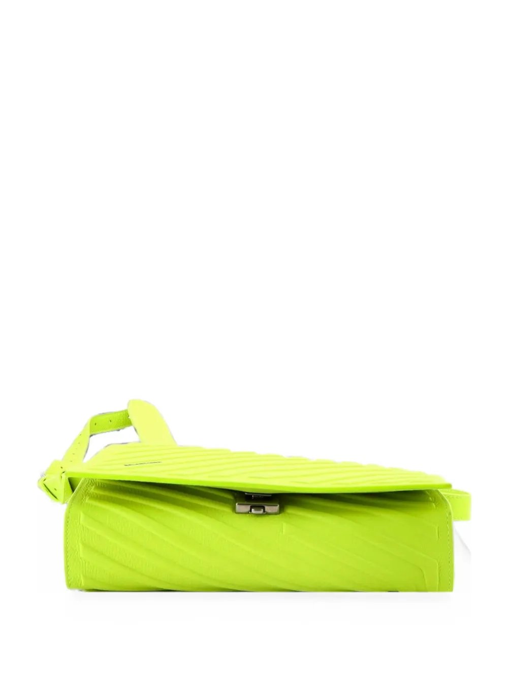 Balenciaga Car Hybrid Wallet with Strap Embossed Leather crossbody bag