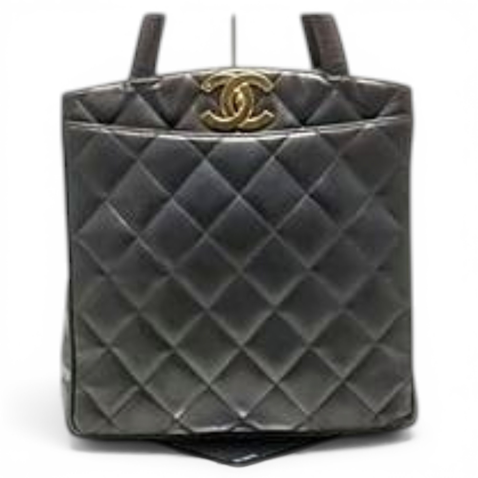 Leather tote
