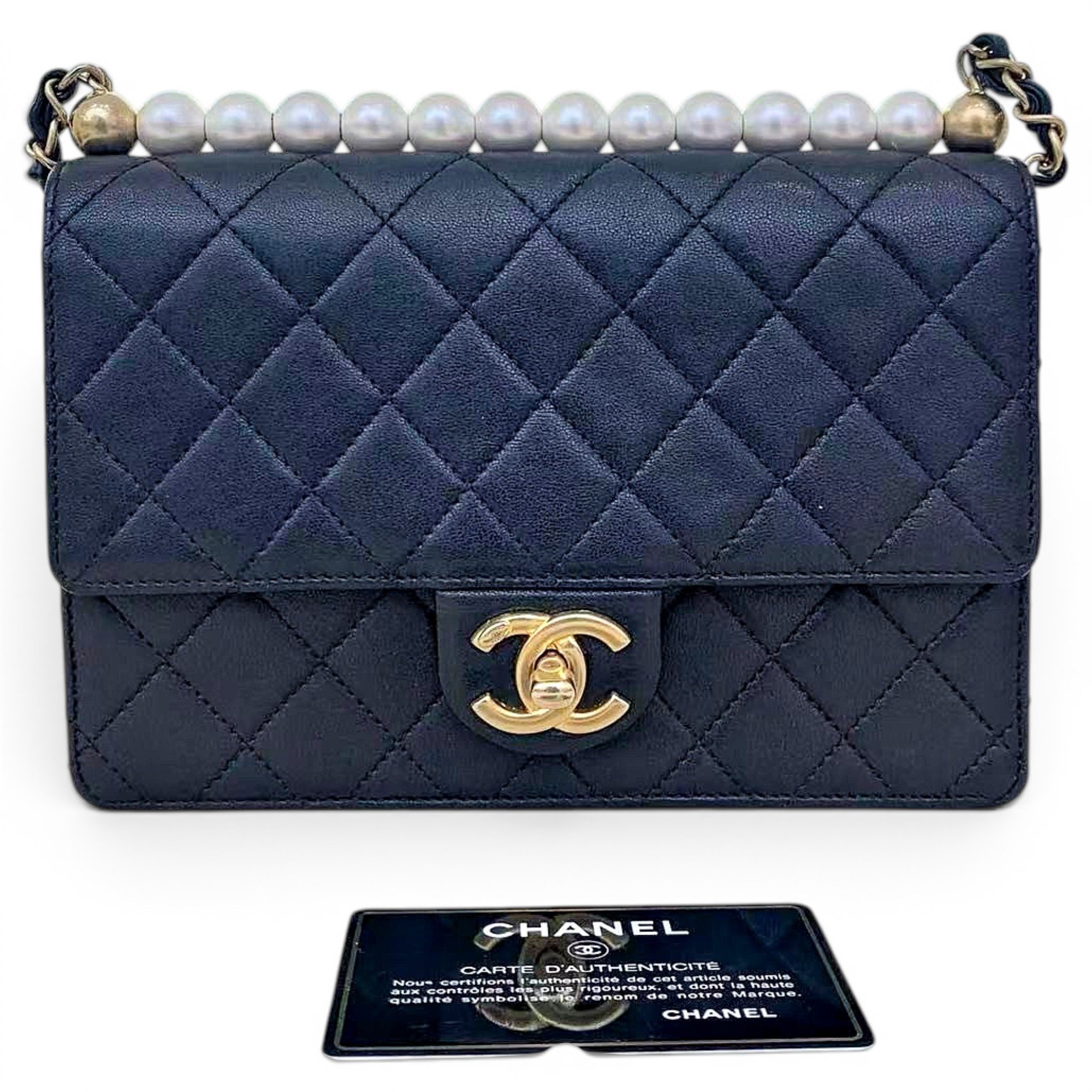 Leather handbag