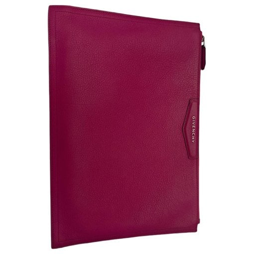 Antigona leather clutch bag