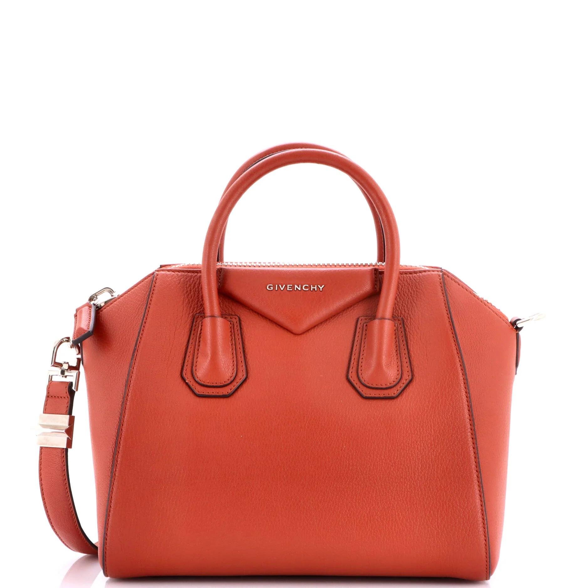 Antigona leather satchel