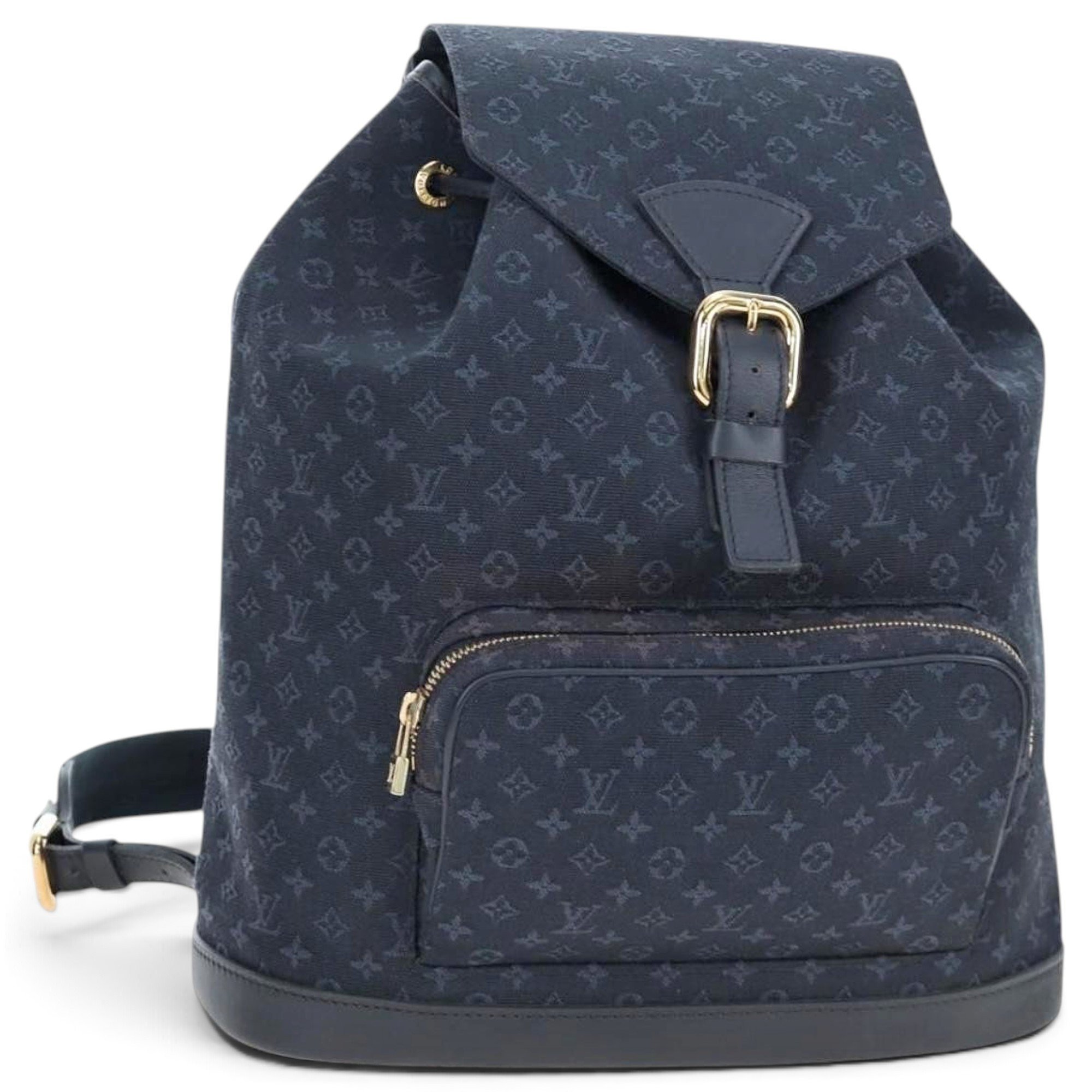 Montsouris leather backpack